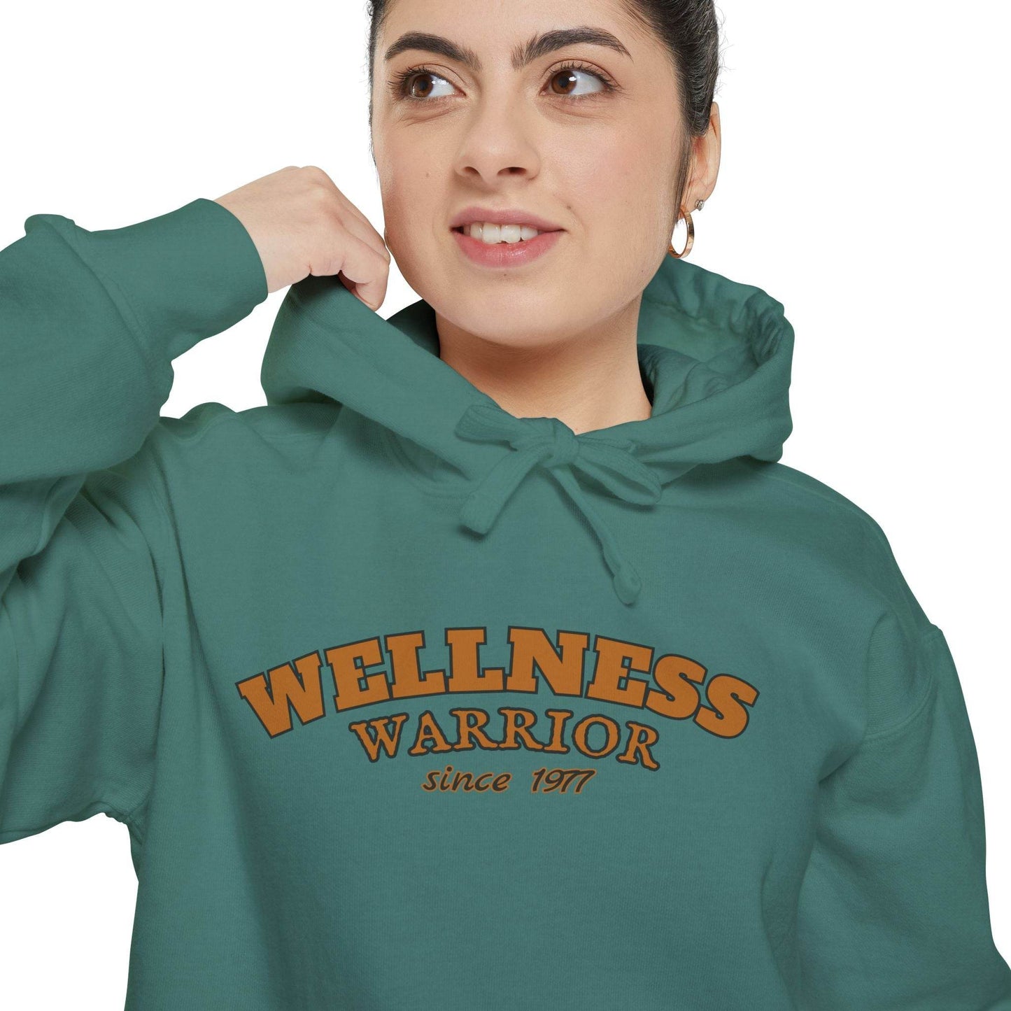 Hoodie - Wellness Warrior since 1977 - FitLife - WellnessOasis