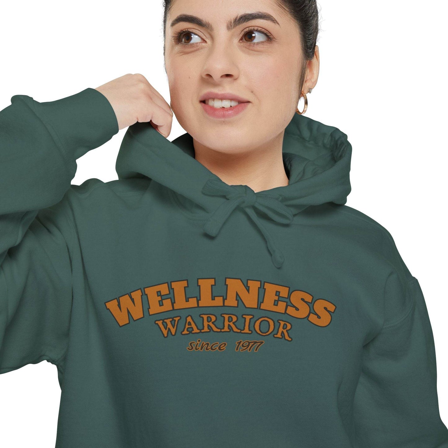 Hoodie - Wellness Warrior since 1977 - FitLife - WellnessOasis