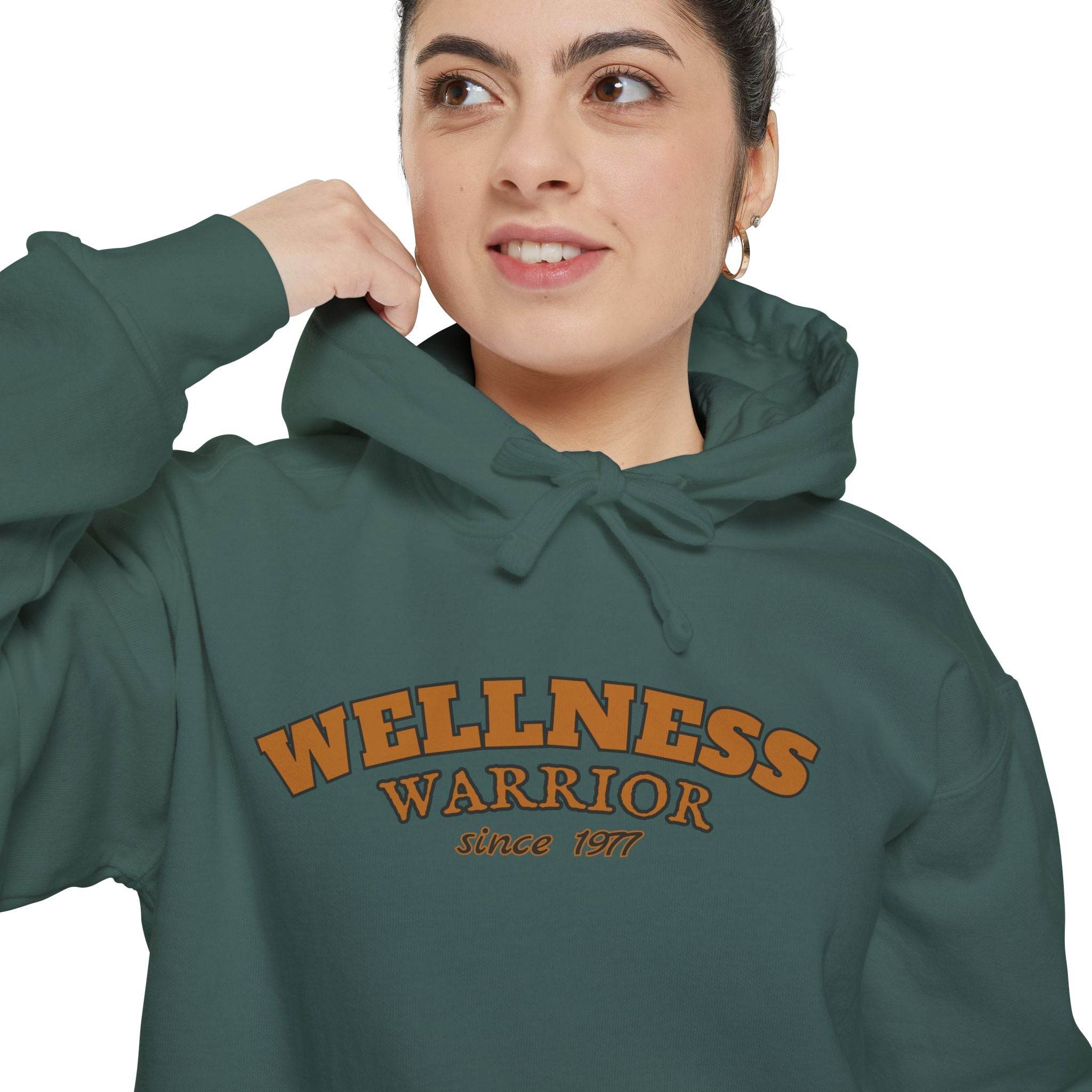 Hoodie - Wellness Warrior since 1977 - FitLife - WellnessOasis