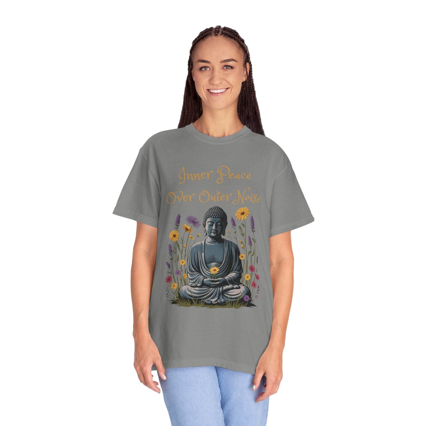 Inner Peace T-Shirt – Mindfulness & Calm Vibes Tee - FitLife - WellnessOasis
