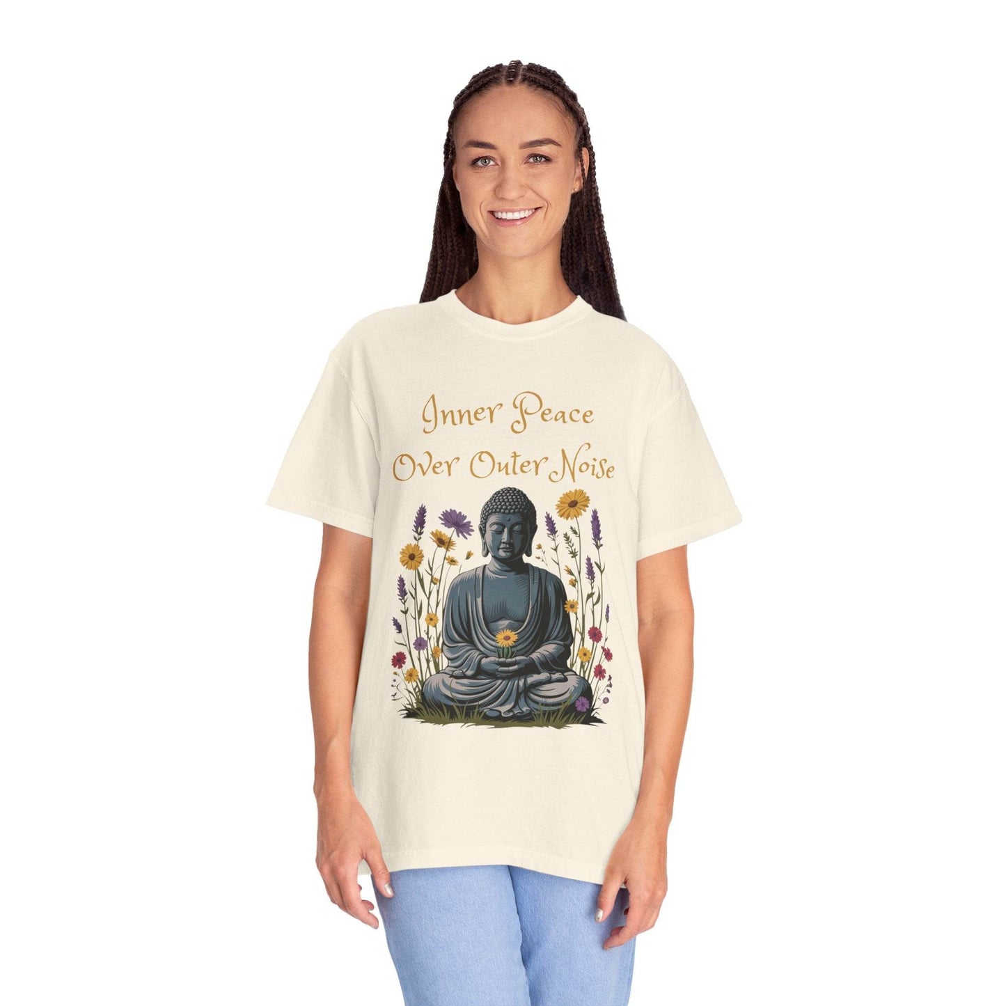 Inner Peace T-Shirt – Mindfulness & Calm Vibes Tee - FitLife - WellnessOasis