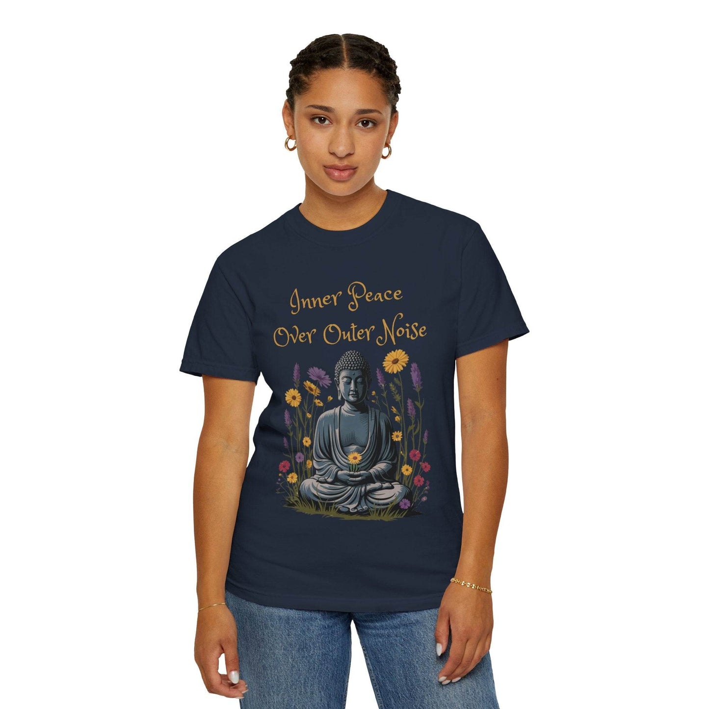Inner Peace T-Shirt – Mindfulness & Calm Vibes Tee - FitLife - WellnessOasis
