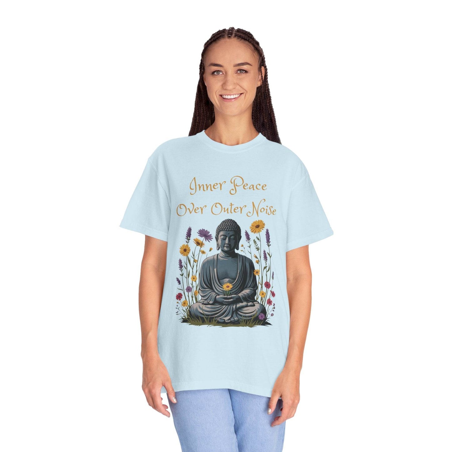 Inner Peace T-Shirt – Mindfulness & Calm Vibes Tee - FitLife - WellnessOasis