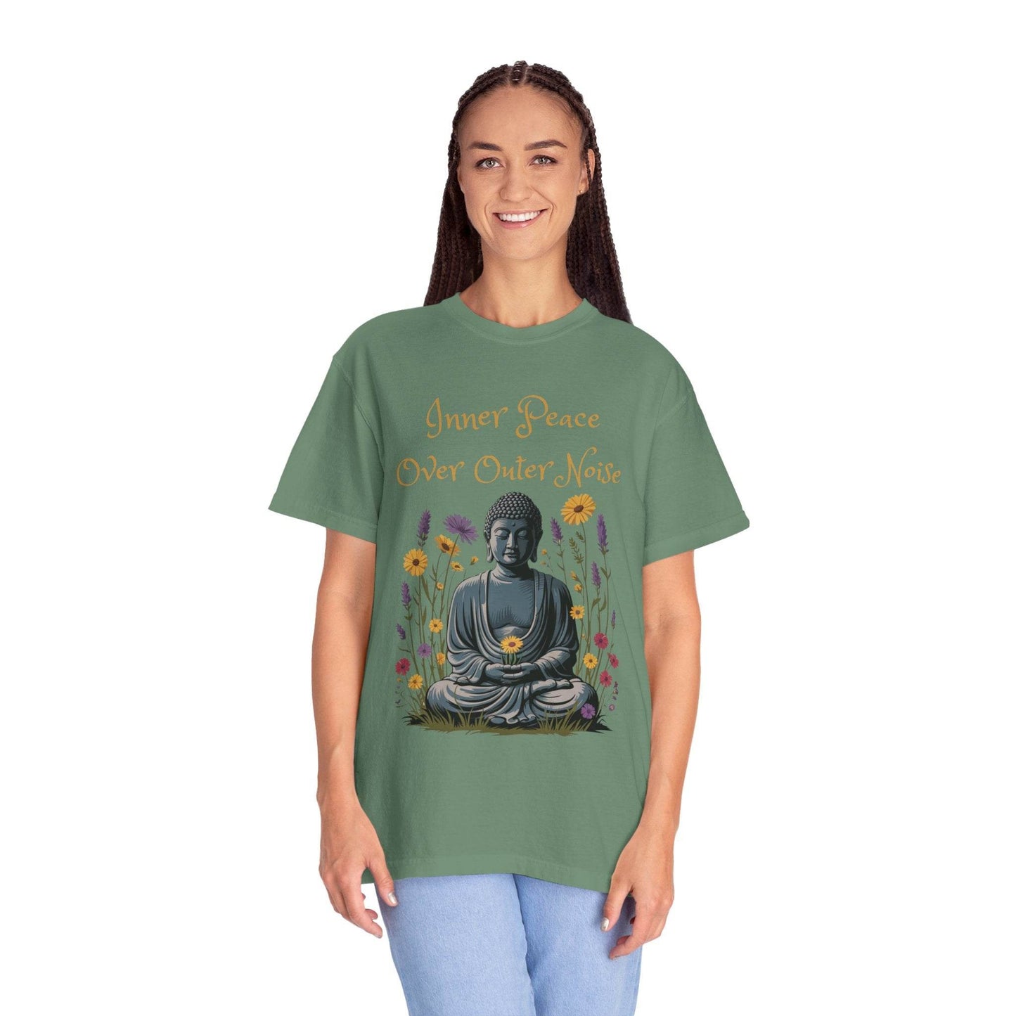Inner Peace T-Shirt – Mindfulness & Calm Vibes Tee - FitLife - WellnessOasis
