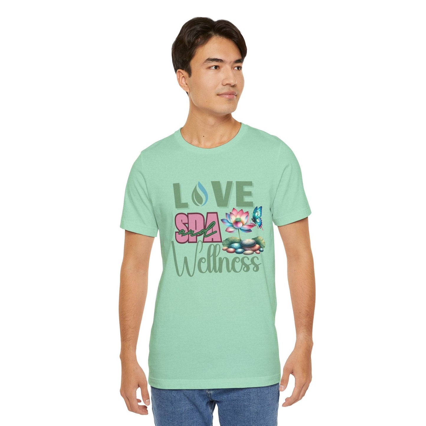 Love Spa Wellness Tee - FitLife - WellnessOasis