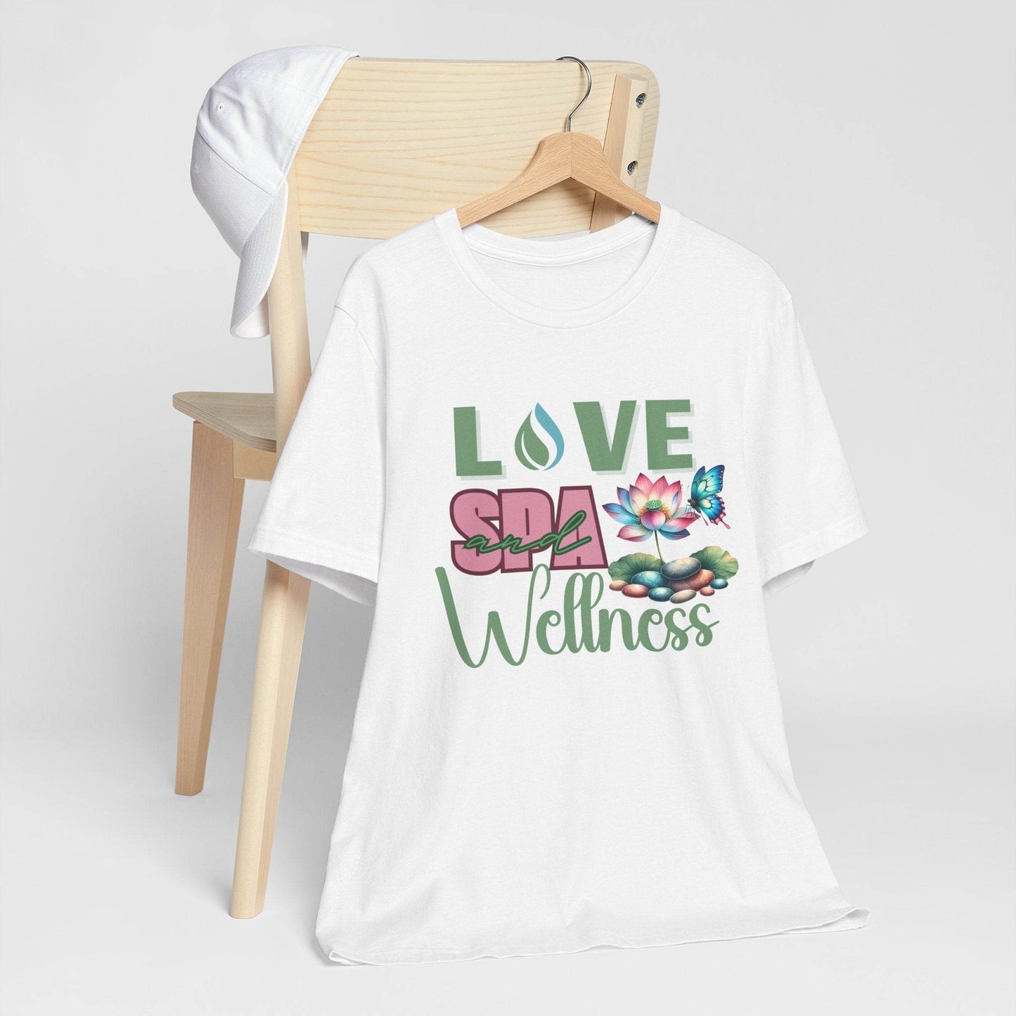 Love Spa Wellness Tee - FitLife - WellnessOasis