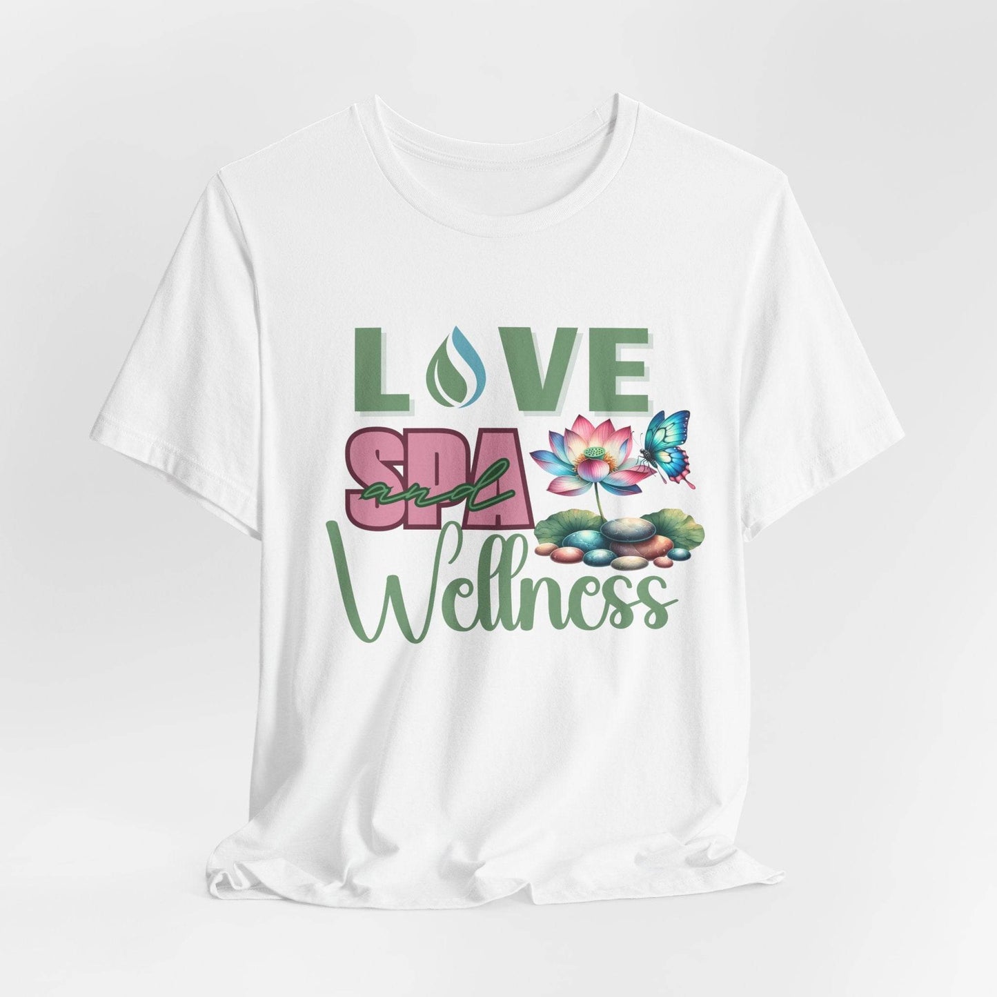 Love Spa Wellness Tee - FitLife - WellnessOasis