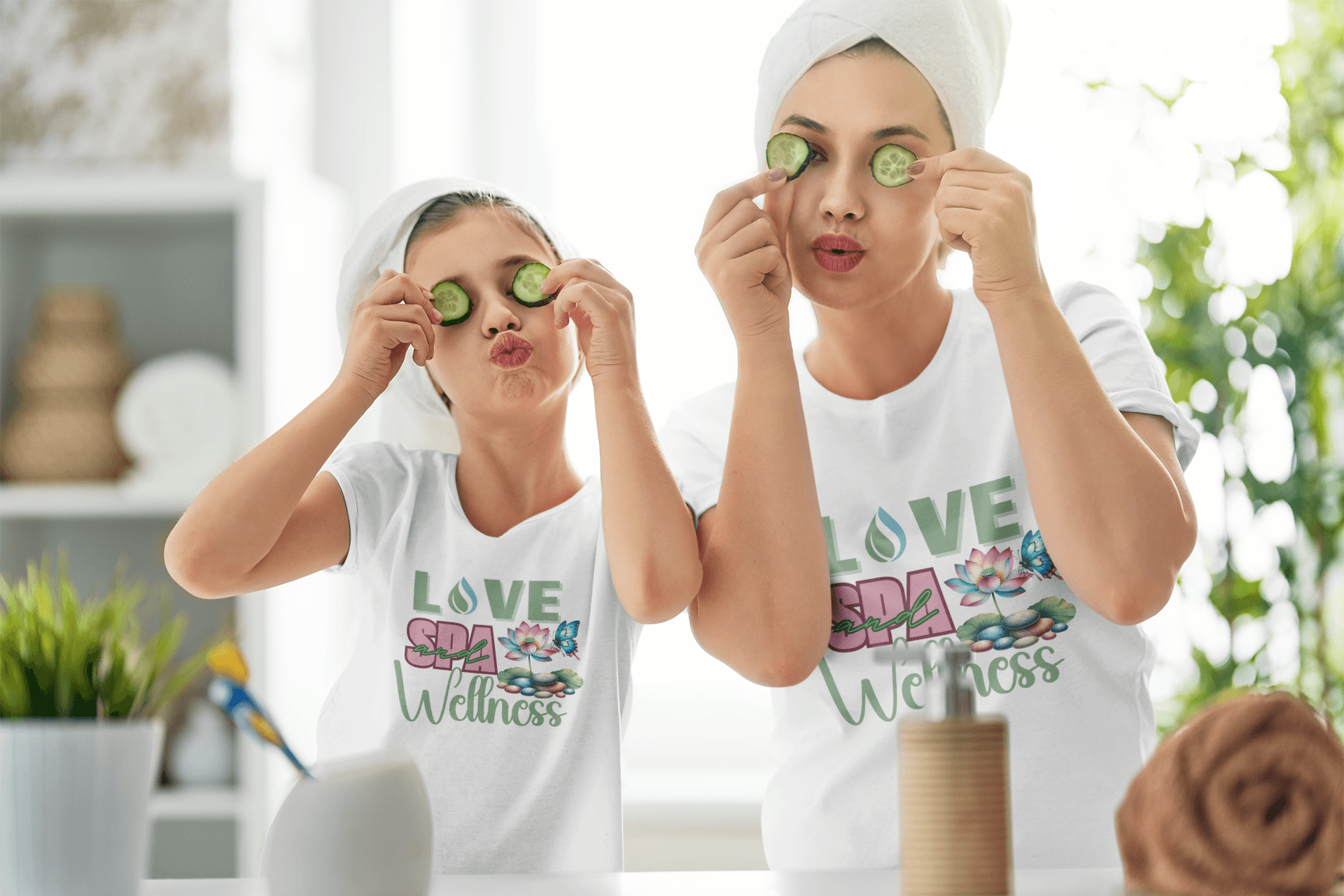 Love Spa Wellness Tee - FitLife - WellnessOasis