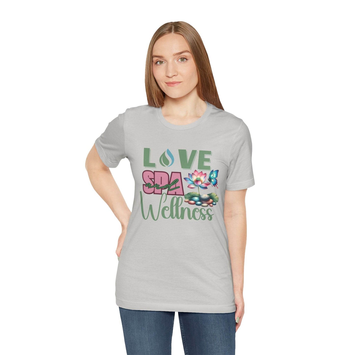 Love Spa Wellness Tee - FitLife - WellnessOasis