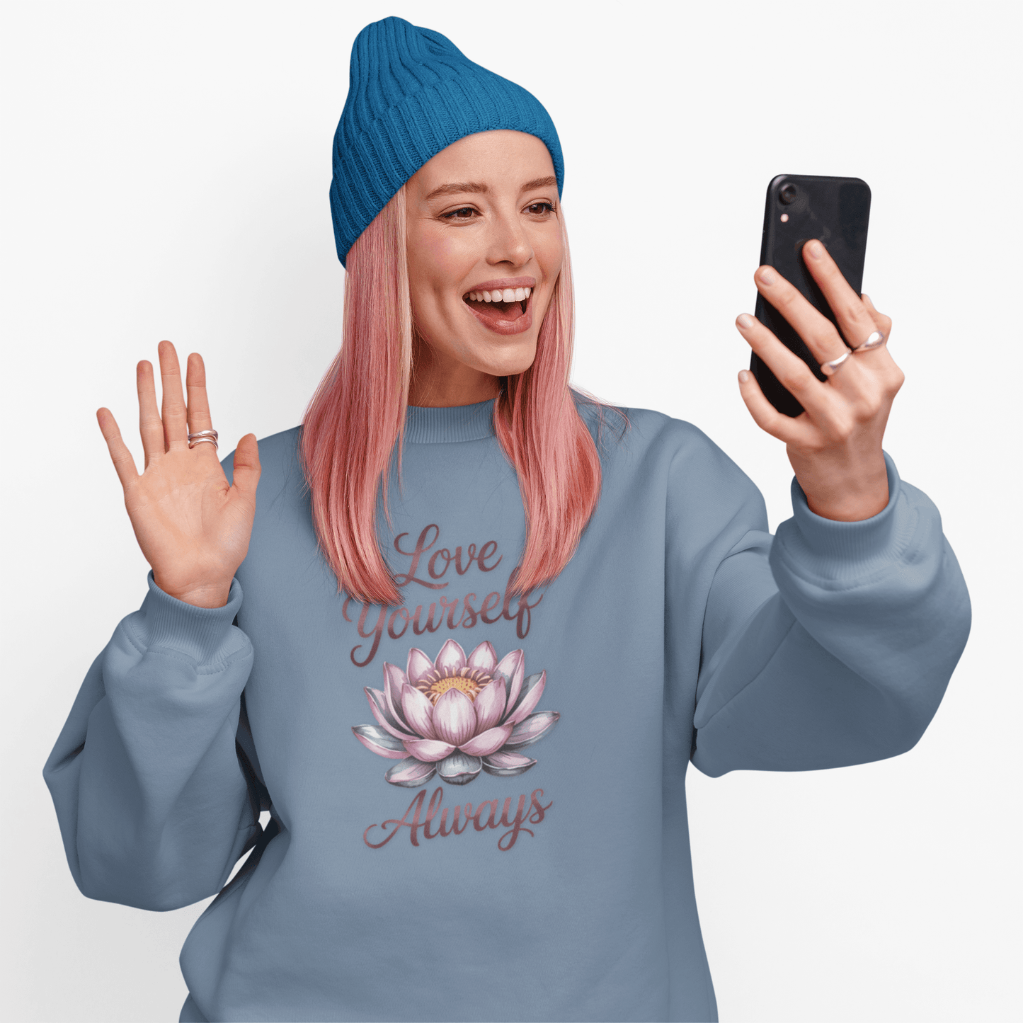Love Yourself Always Sweatshirt - FitLife - WellnessOasis