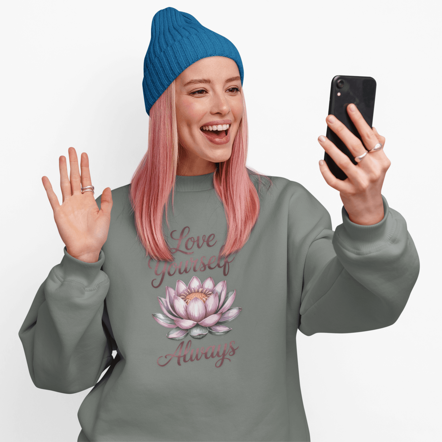 Love Yourself Always Sweatshirt - FitLife - WellnessOasis