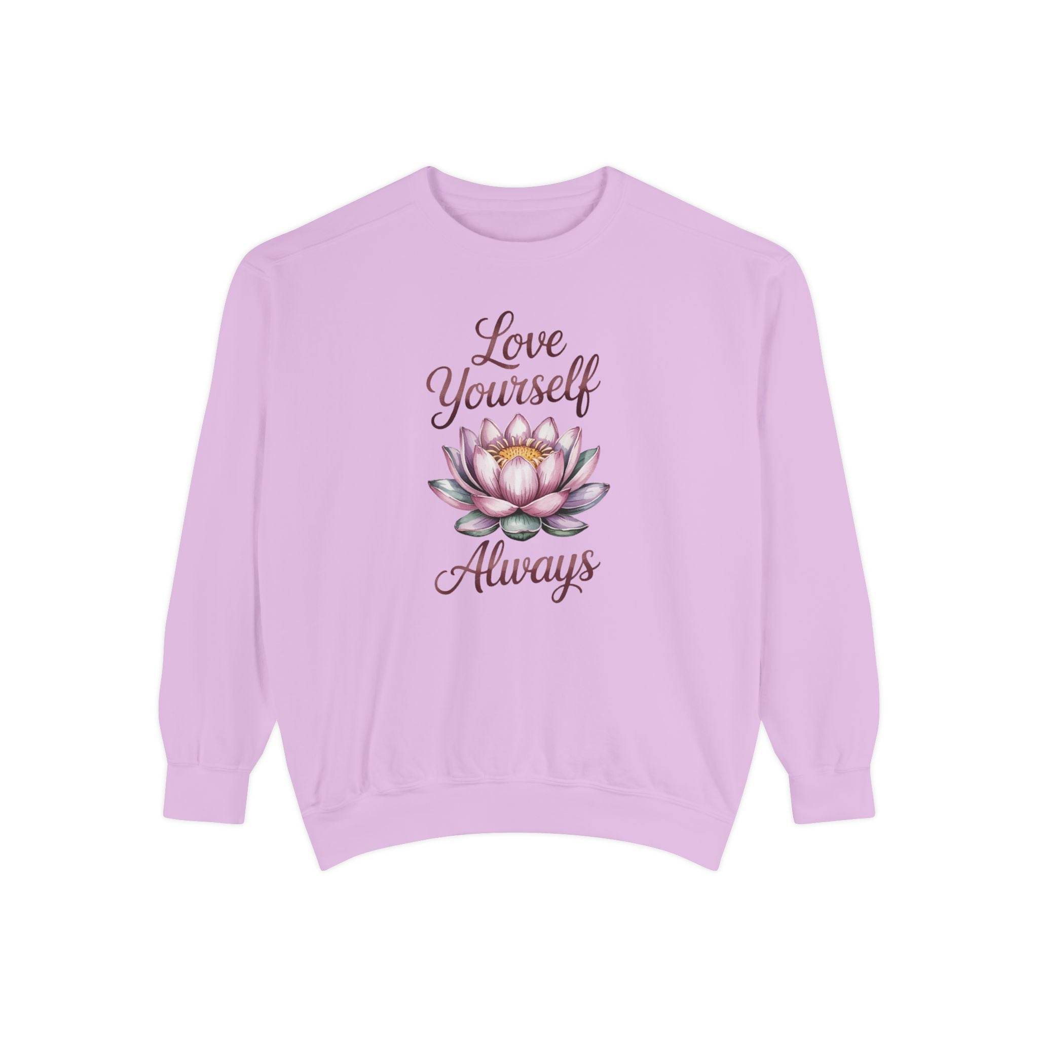 Love Yourself Always Sweatshirt - FitLife - WellnessOasis