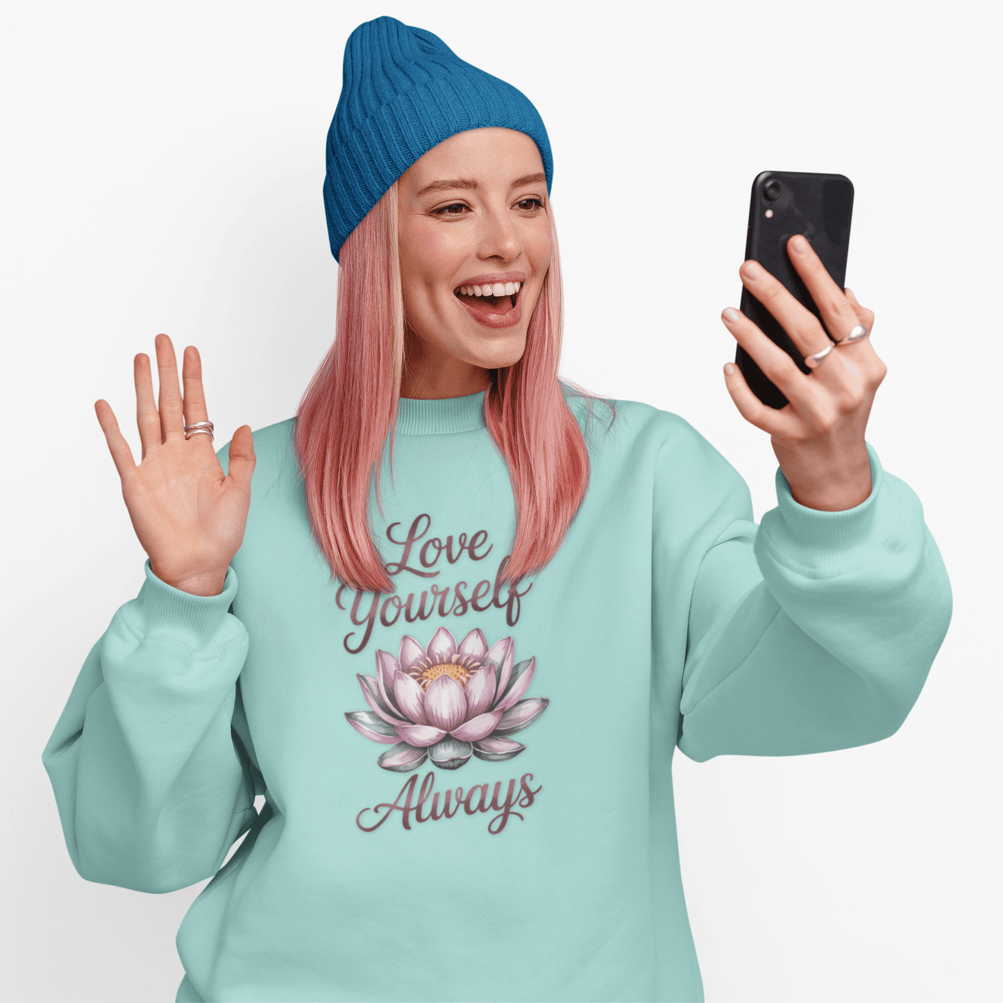 Love Yourself Always Sweatshirt - FitLife - WellnessOasis