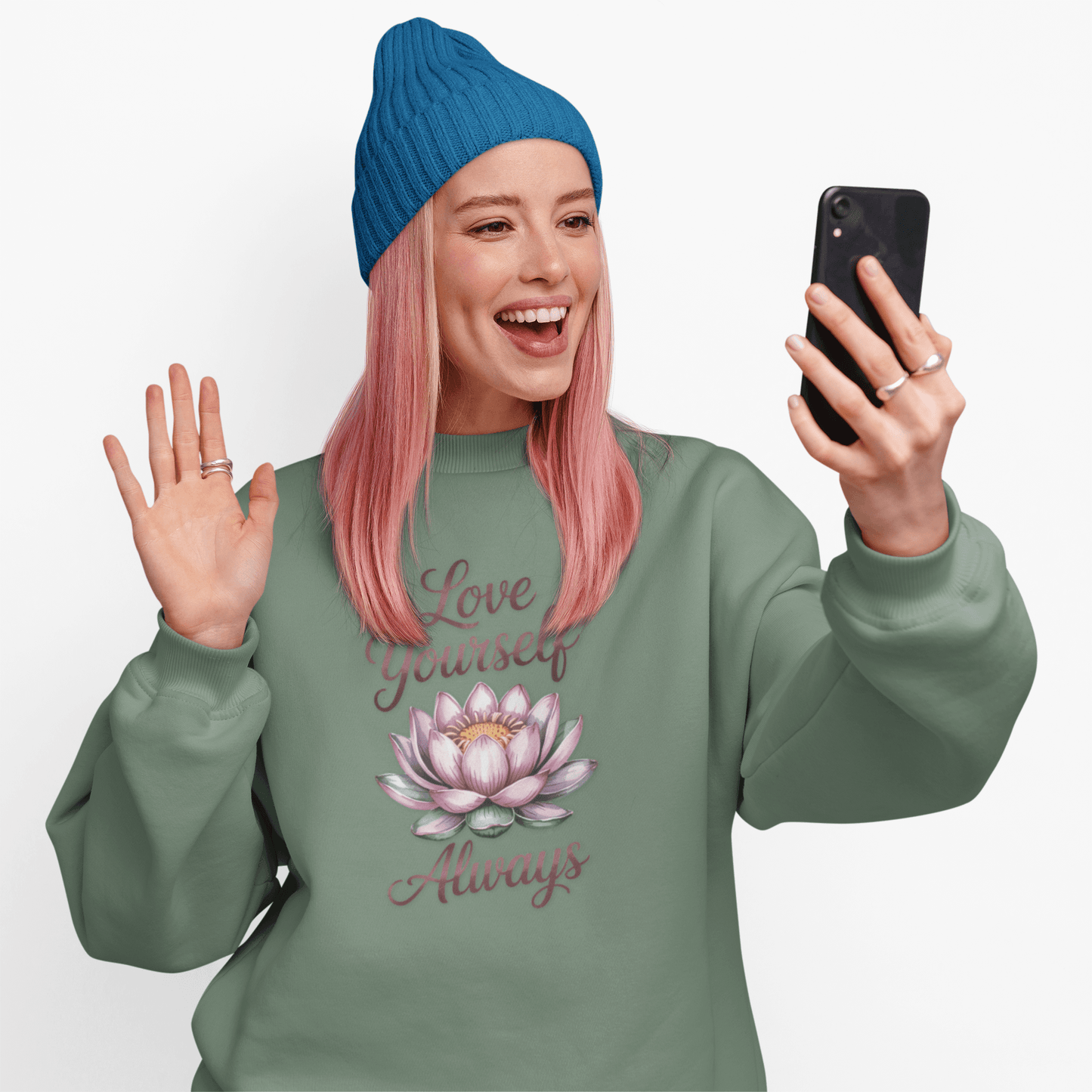 Love Yourself Always Sweatshirt - FitLife - WellnessOasis