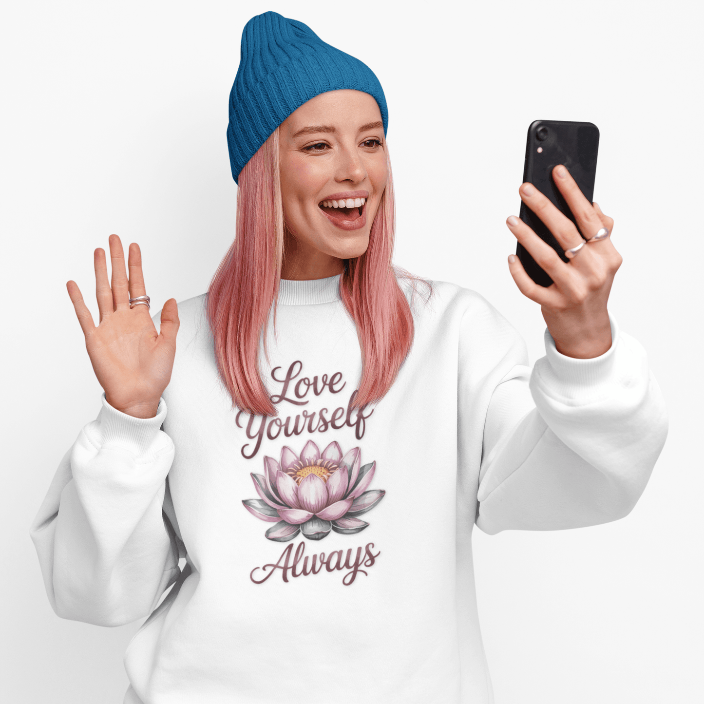 Love Yourself Always Sweatshirt - FitLife - WellnessOasis