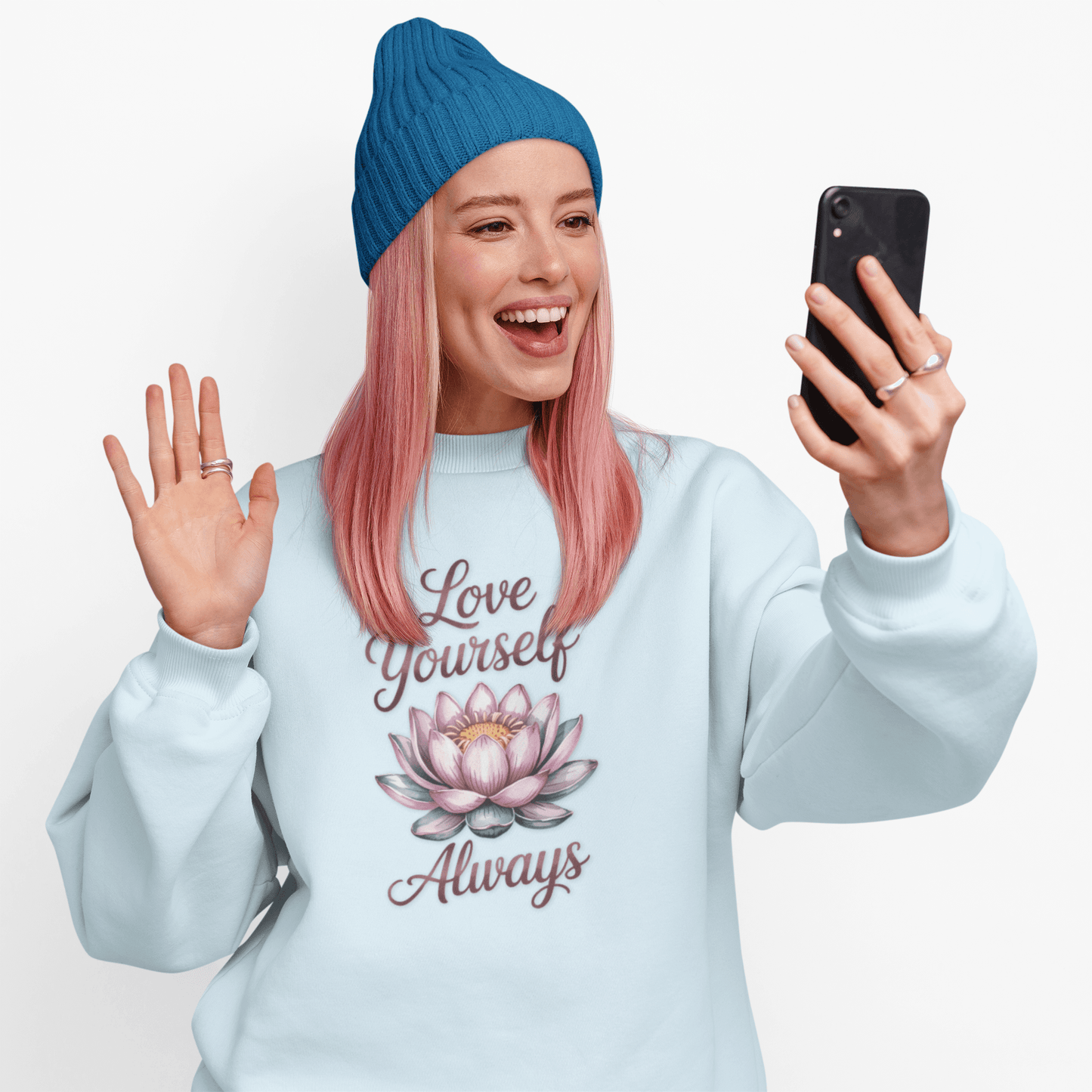 Love Yourself Always Sweatshirt - FitLife - WellnessOasis