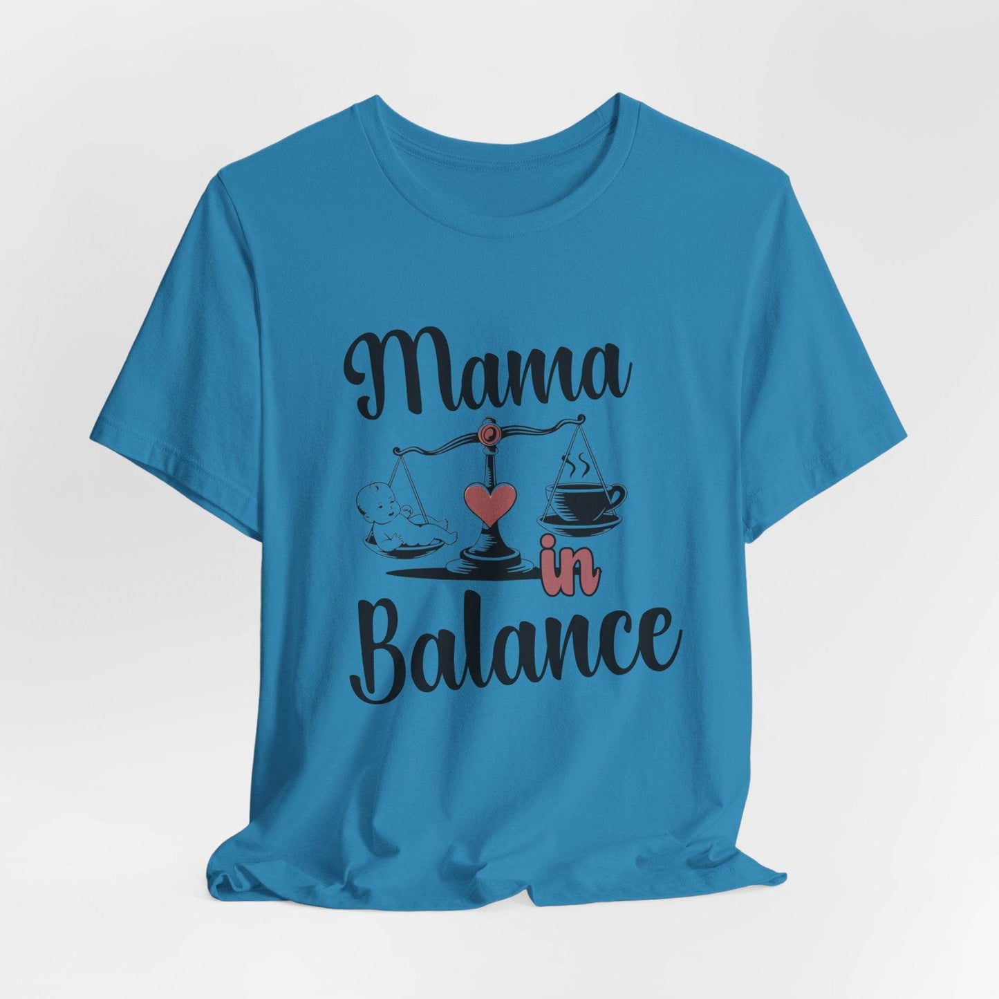 Mama in Balance T-Shirt – Stylish Comfort for Mindful Moms - FitLife - WellnessOasis