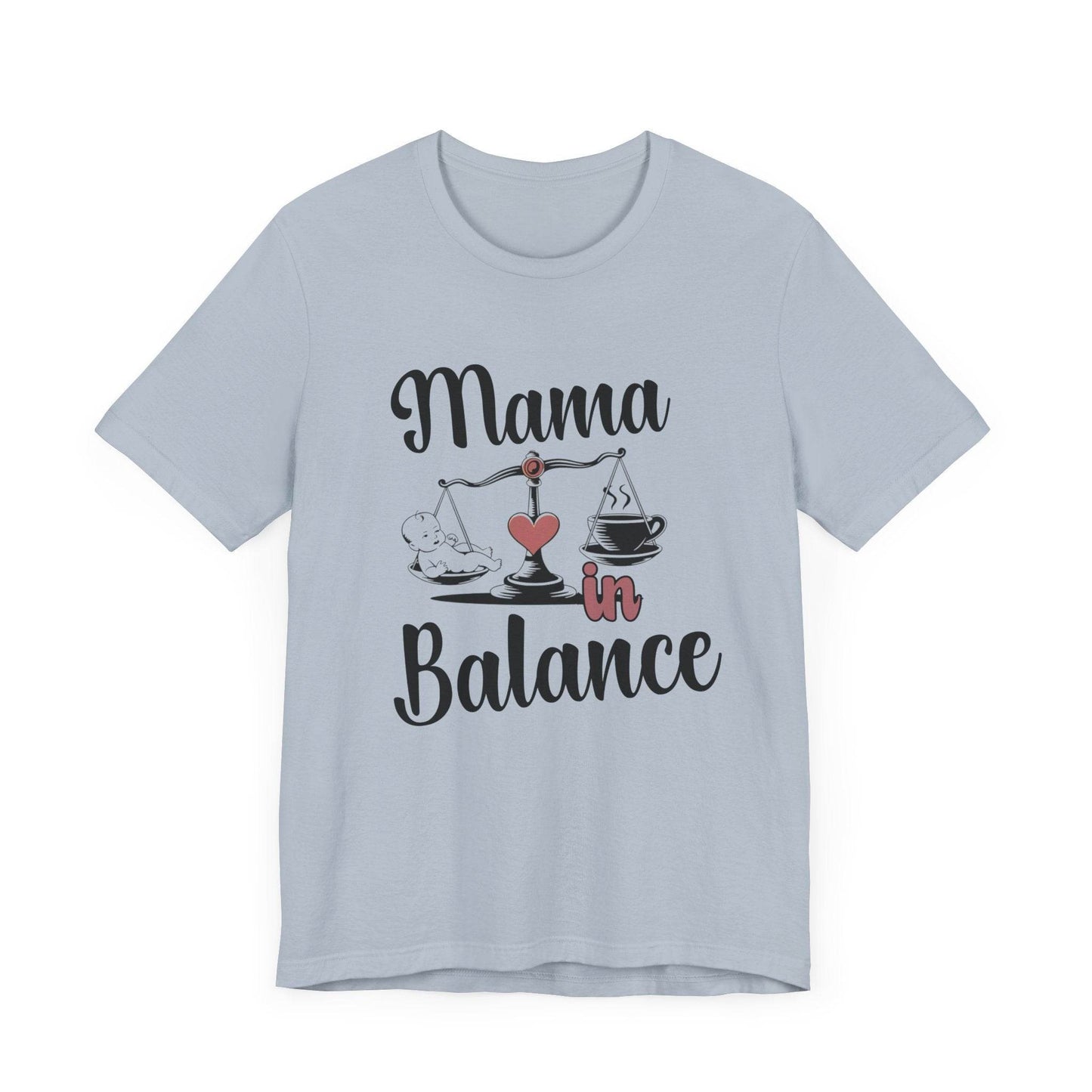 Mama in Balance T-Shirt – Stylish Comfort for Mindful Moms - FitLife - WellnessOasis