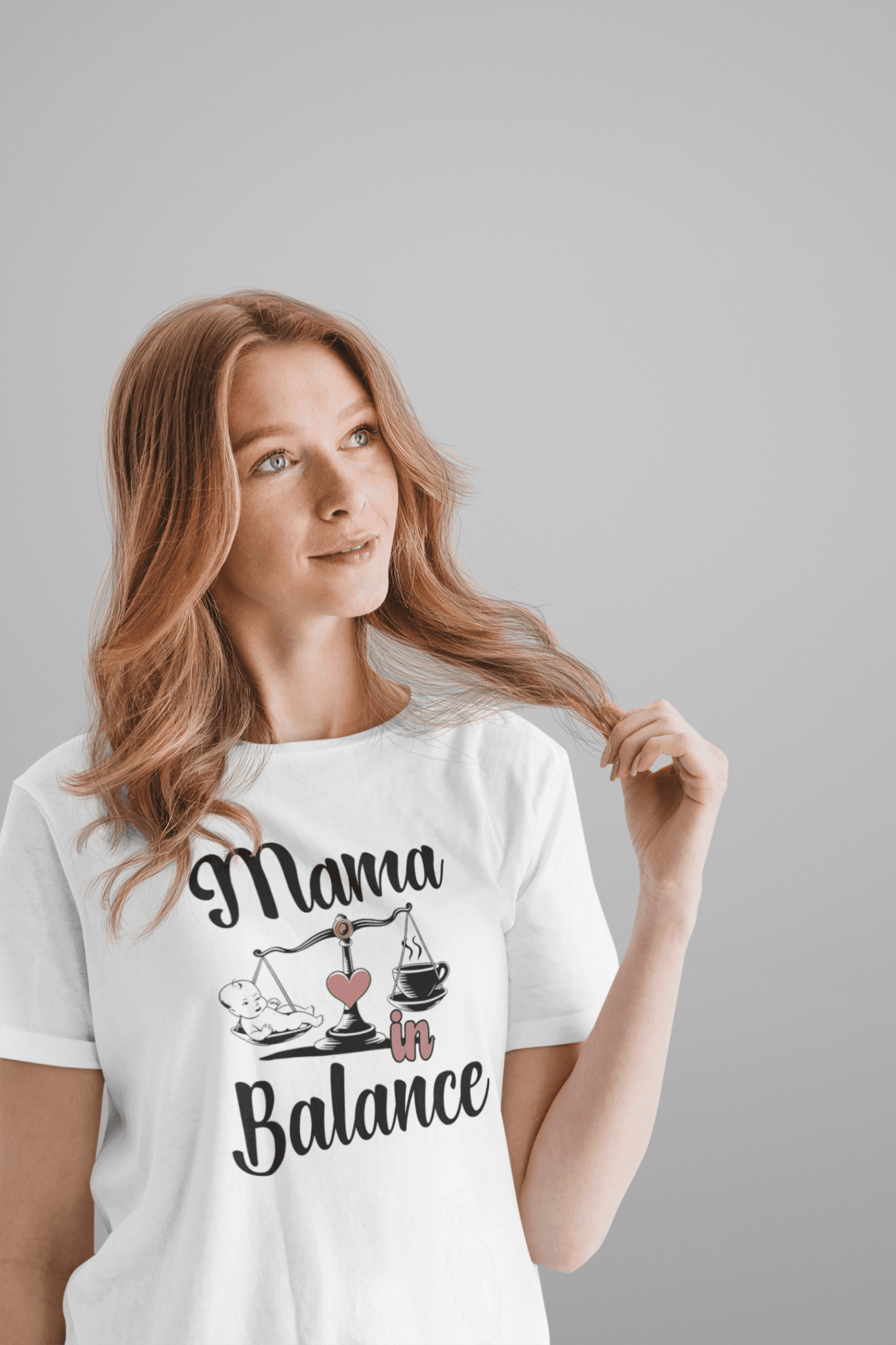 Mama in Balance T-Shirt – Stylish Comfort for Mindful Moms - FitLife - WellnessOasis