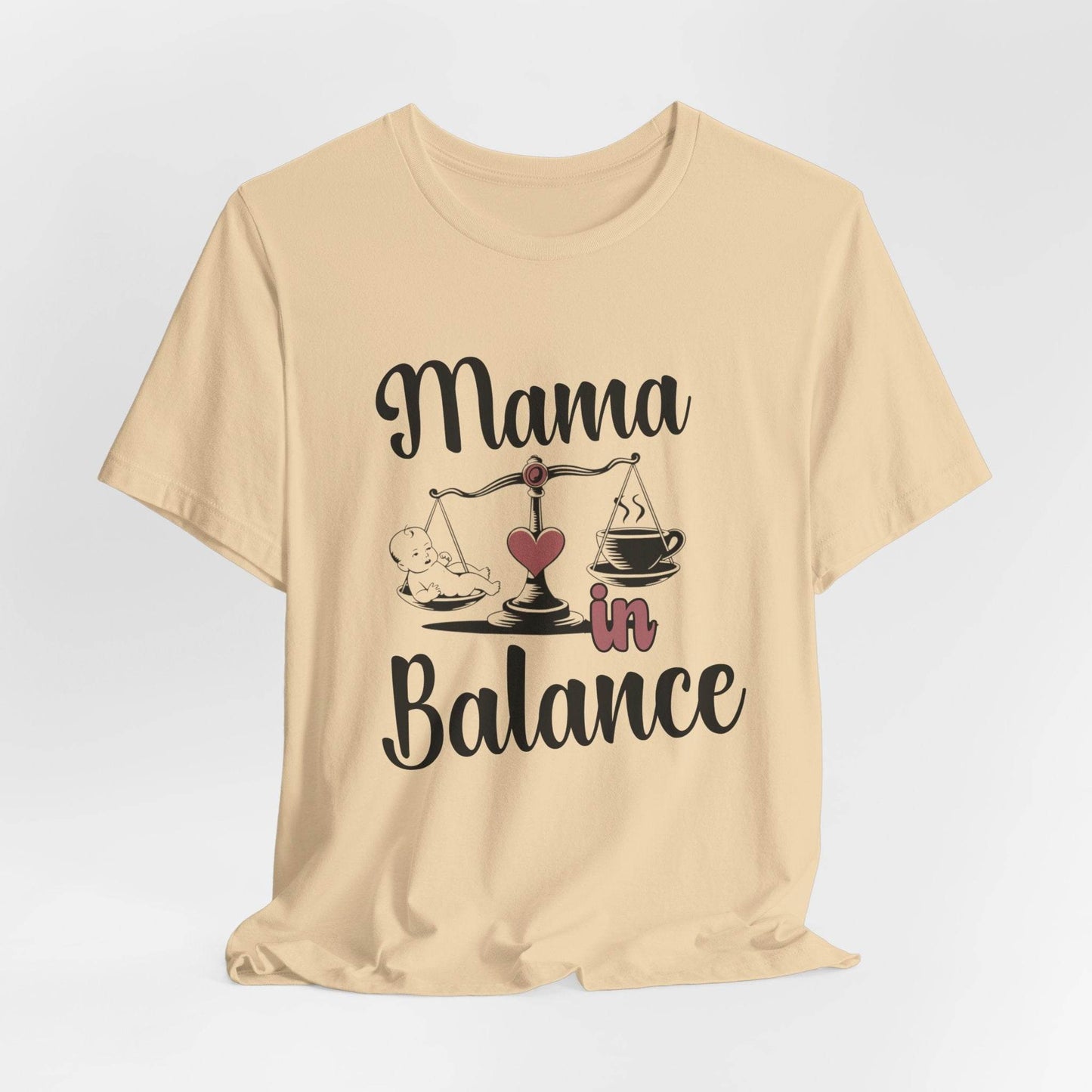 Mama in Balance T-Shirt – Stylish Comfort for Mindful Moms - FitLife - WellnessOasis