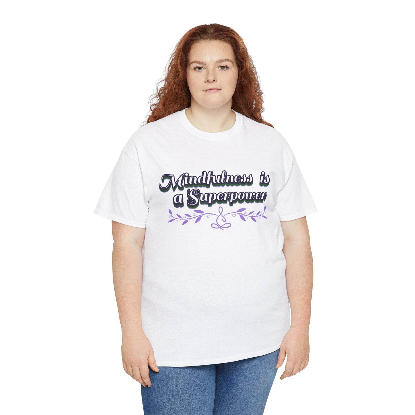Mindfulness Superpower Tee - FitLife - WellnessOasis