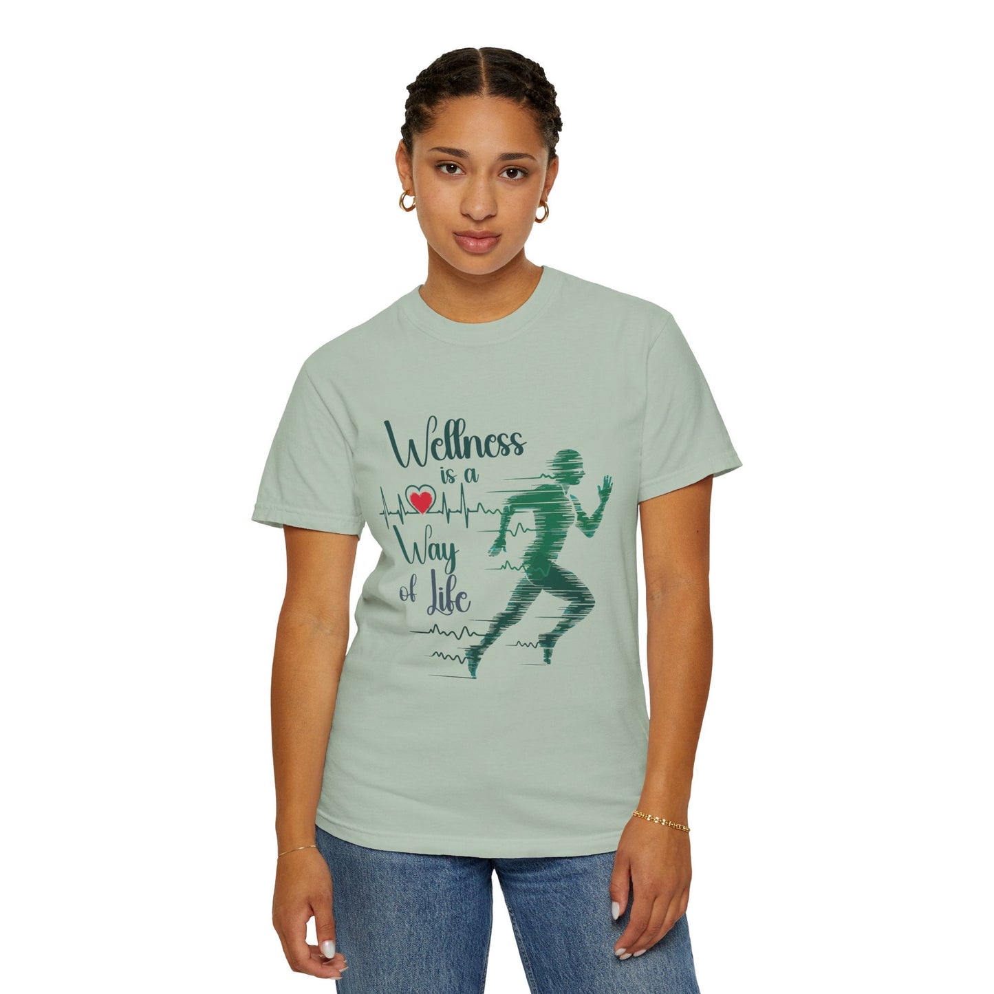 Motivational T-Shirt, Fitness Tee, Wellness Apparel, Gym Shirt - FitLife - WellnessOasis