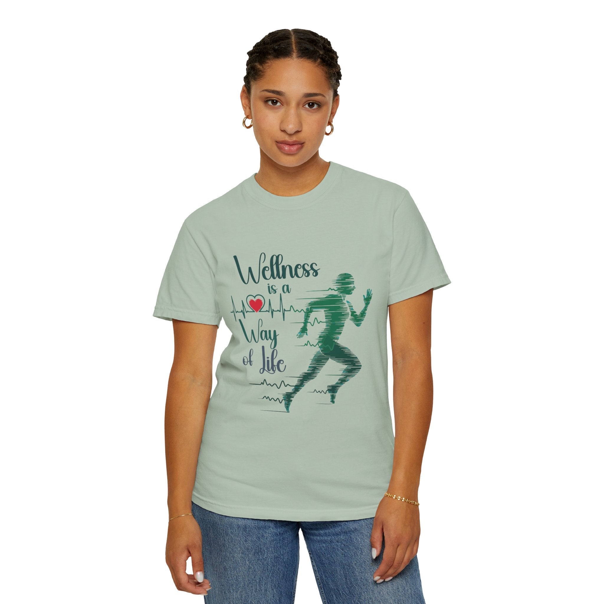 Motivational T-Shirt, Fitness Tee, Wellness Apparel, Gym Shirt - FitLife - WellnessOasis