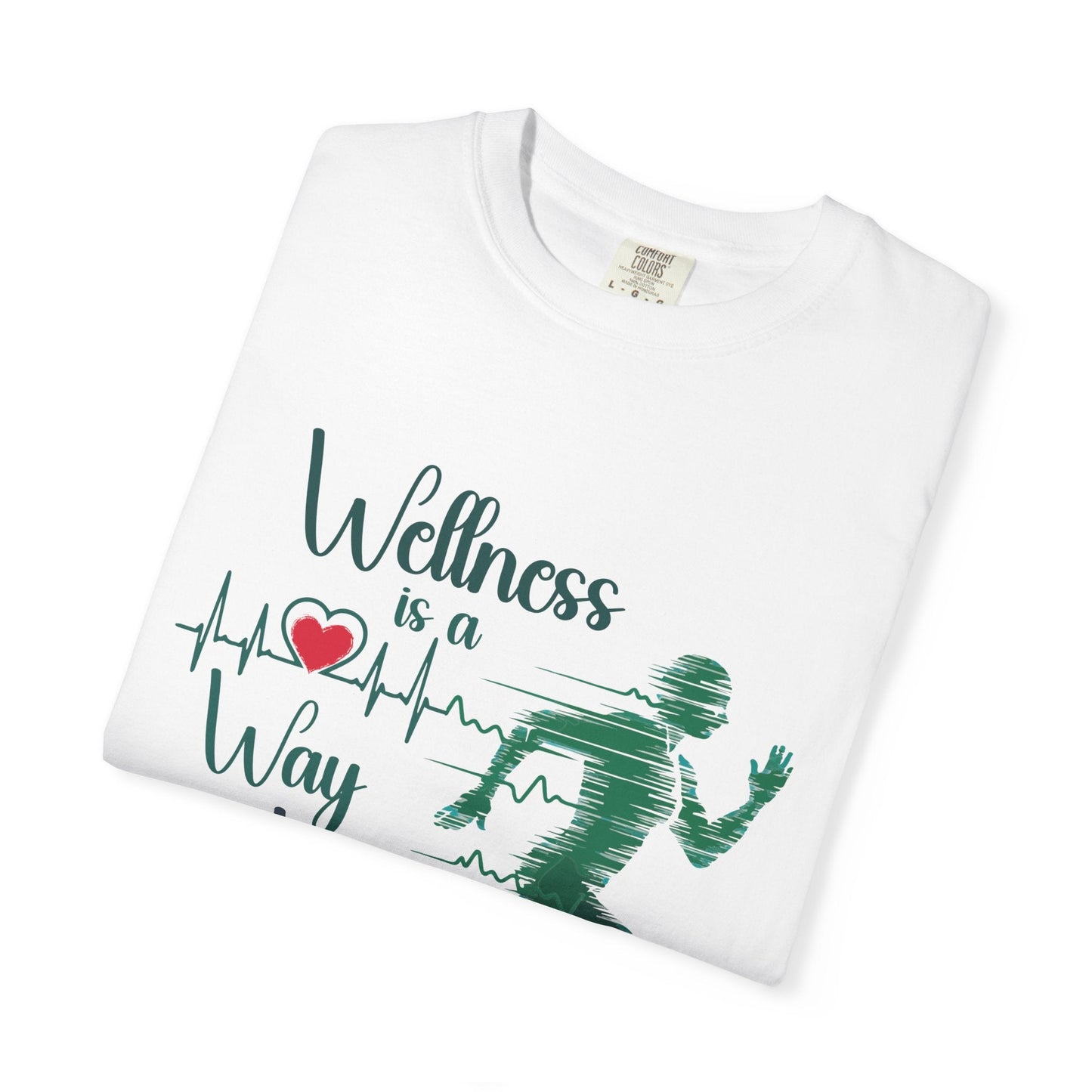 Motivational T-Shirt, Fitness Tee, Wellness Apparel, Gym Shirt - FitLife - WellnessOasis