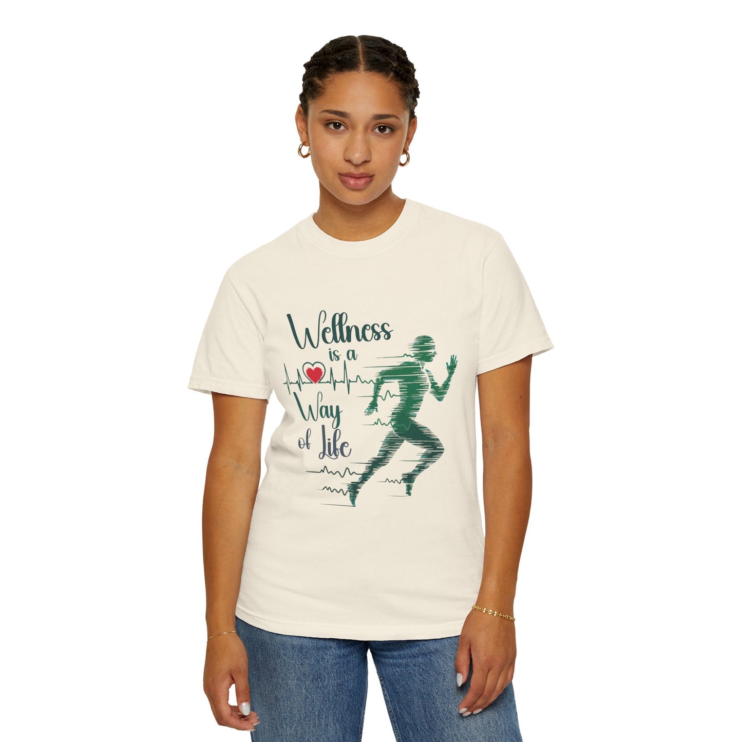 Motivational T-Shirt, Fitness Tee, Wellness Apparel, Gym Shirt - FitLife - WellnessOasis
