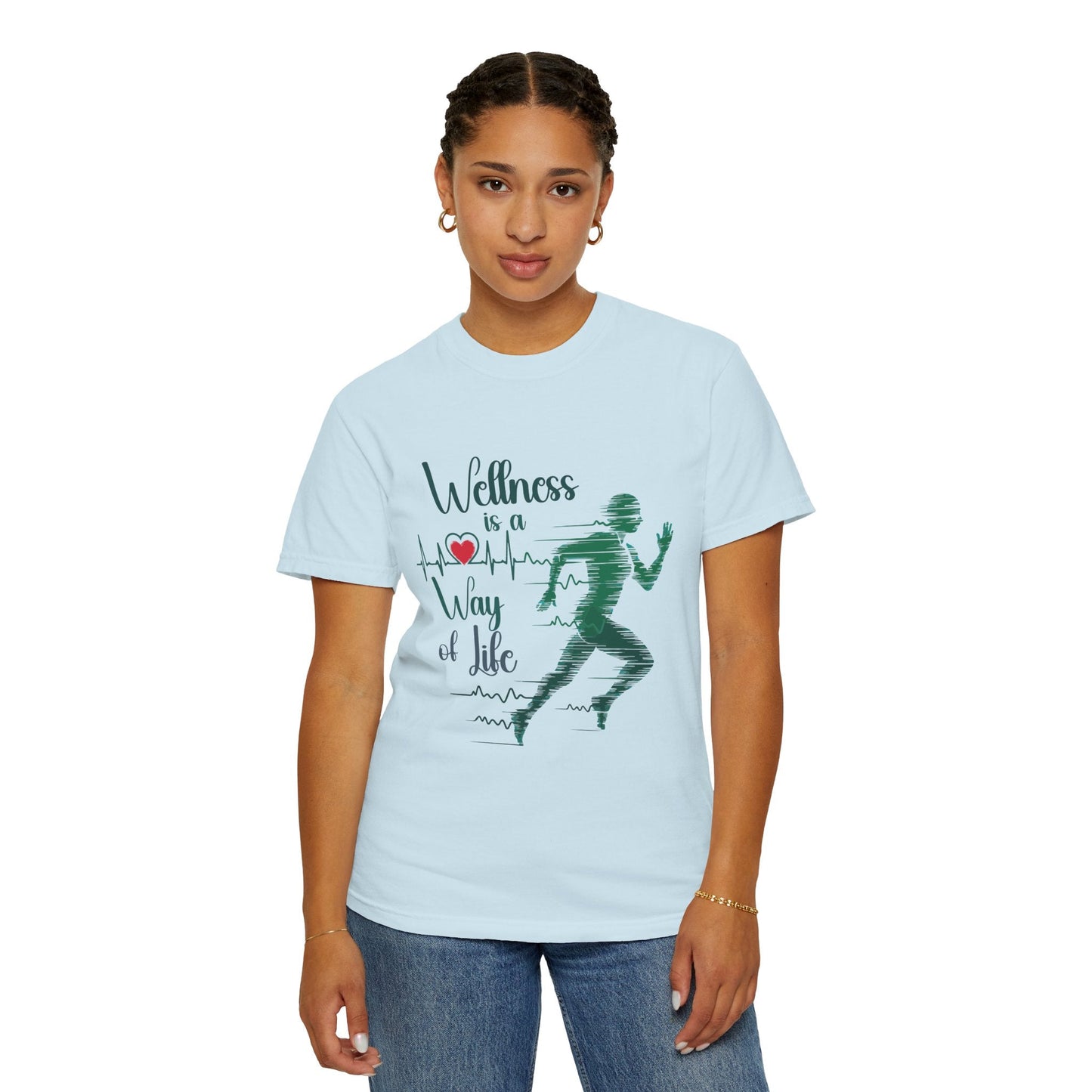 Motivational T-Shirt, Fitness Tee, Wellness Apparel, Gym Shirt - FitLife - WellnessOasis