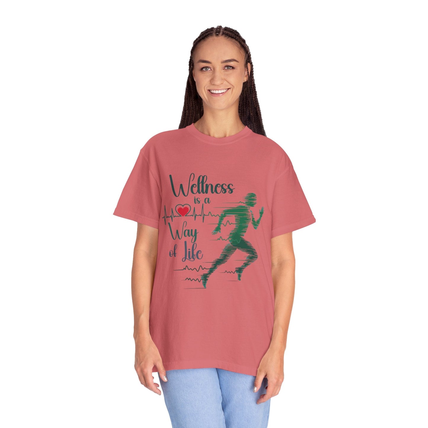 Motivational T-Shirt, Fitness Tee, Wellness Apparel, Gym Shirt - FitLife - WellnessOasis