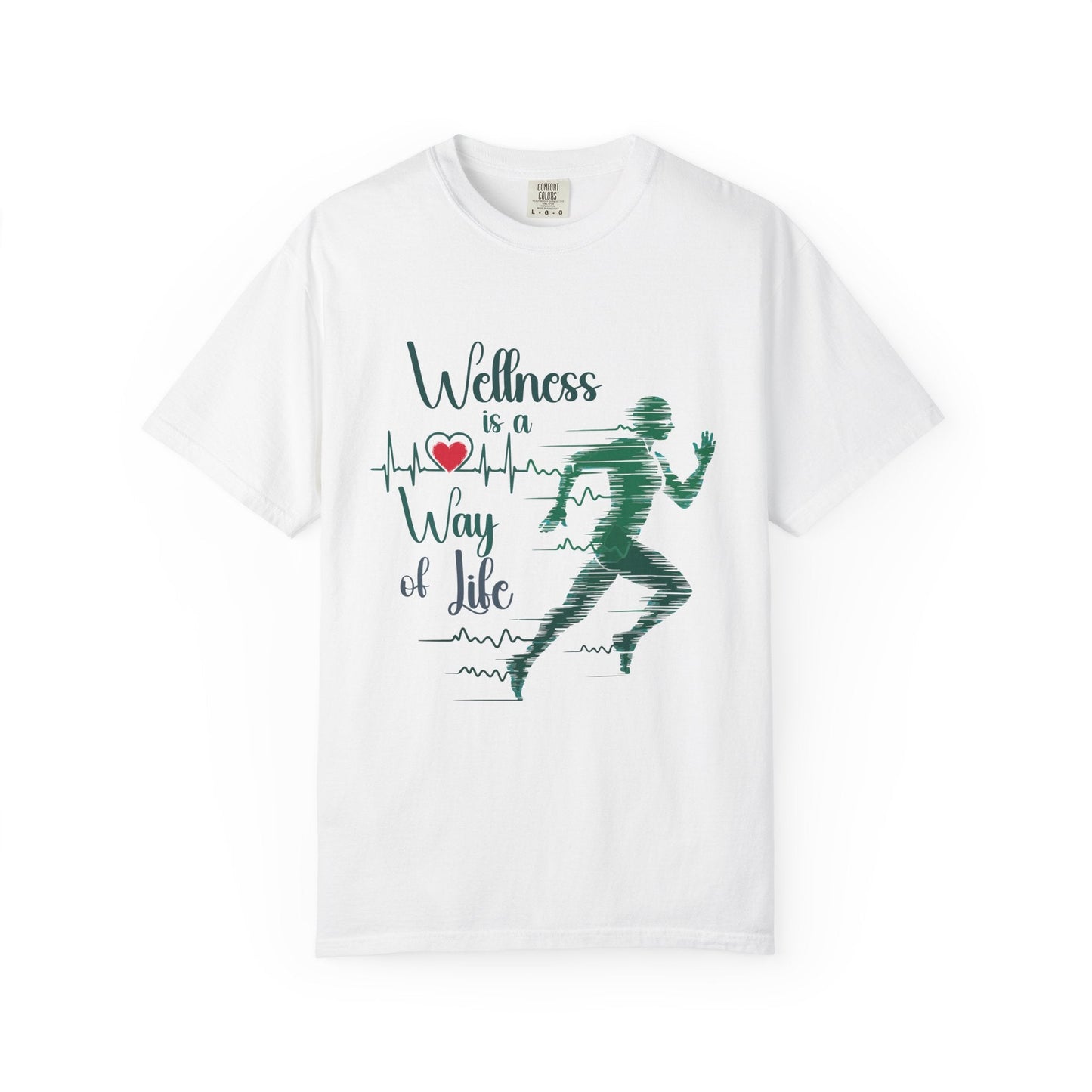 Motivational T-Shirt, Fitness Tee, Wellness Apparel, Gym Shirt - FitLife - WellnessOasis