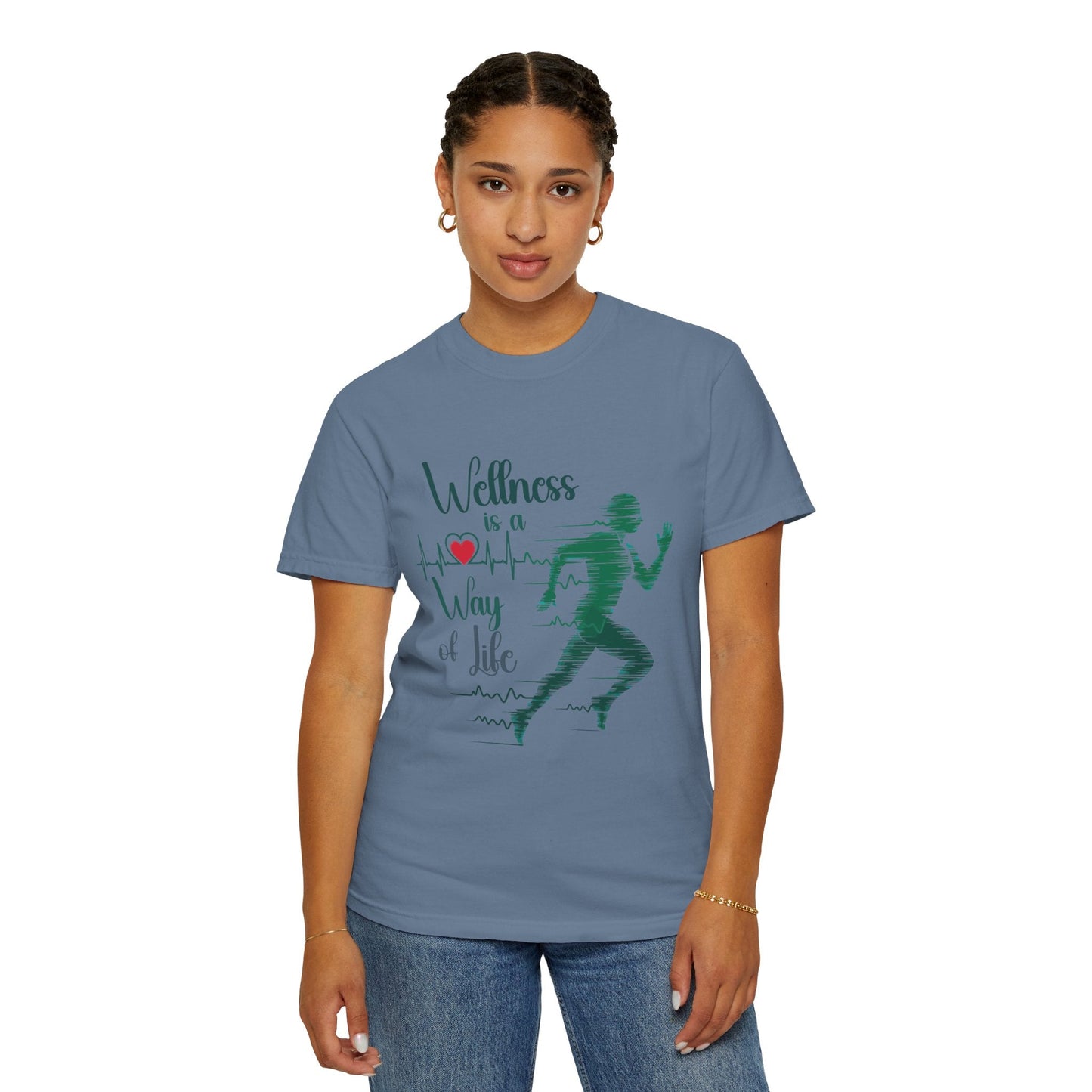 Motivational T-Shirt, Fitness Tee, Wellness Apparel, Gym Shirt - FitLife - WellnessOasis