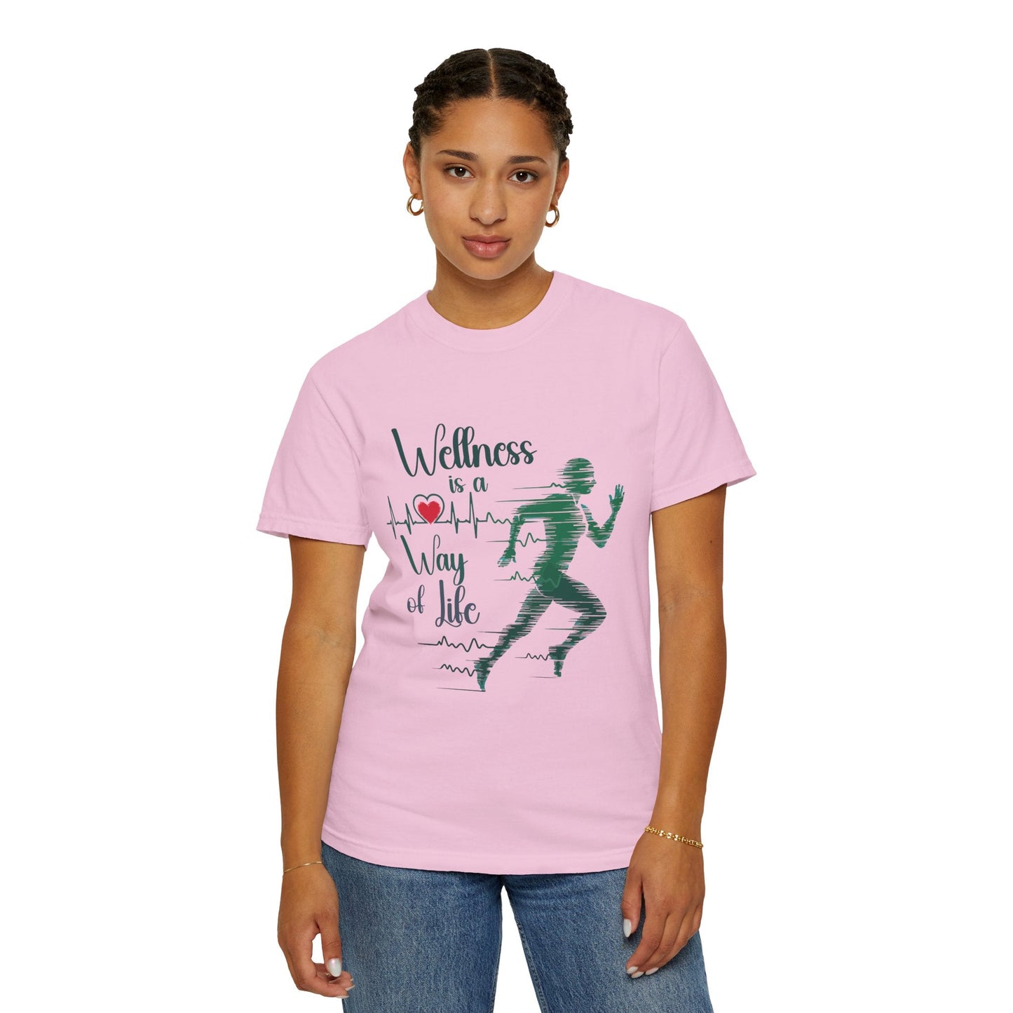 Motivational T-Shirt, Fitness Tee, Wellness Apparel, Gym Shirt - FitLife - WellnessOasis
