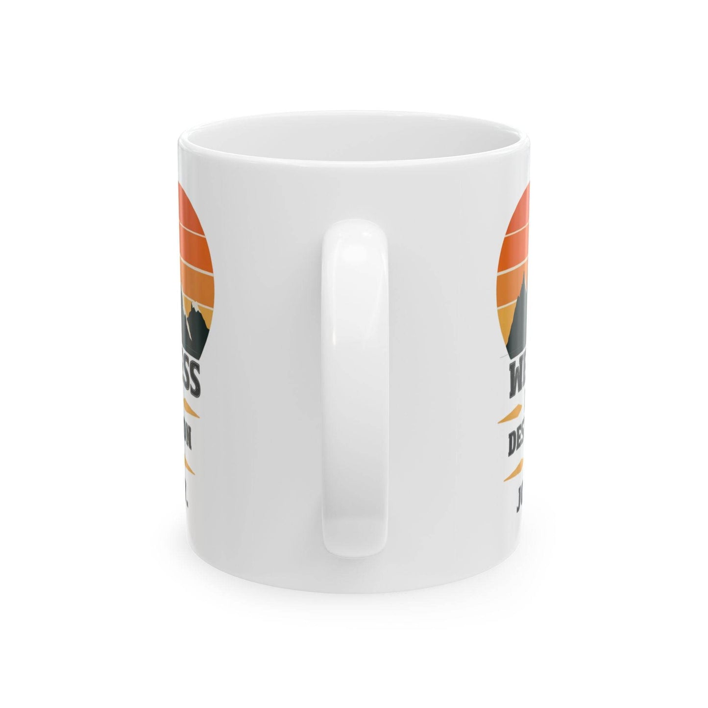 Mug - Wellness Journey Quote - FitLife - WellnessOasis