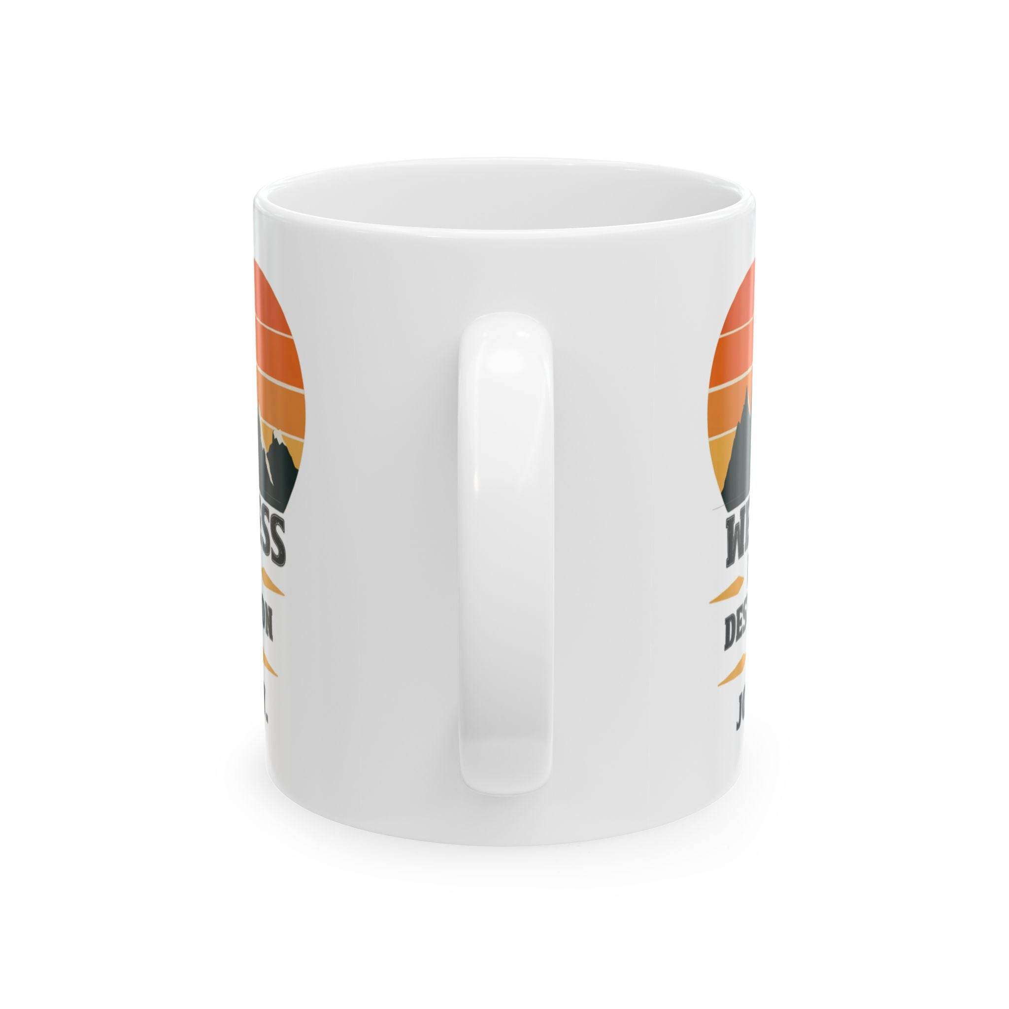 Mug - Wellness Journey Quote - FitLife - WellnessOasis