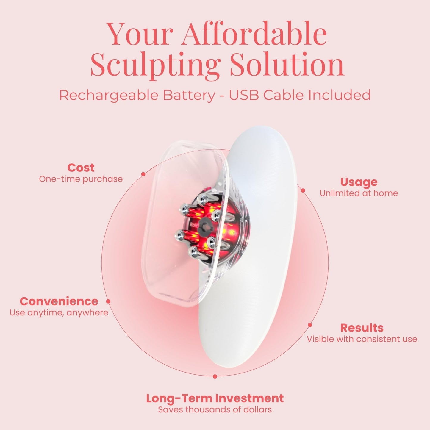 SculpTrimly 3 - in - 1 Adjustable Body Sculpting Machine - Cellulite Remover for Legs - FitLife - WellnessOasis