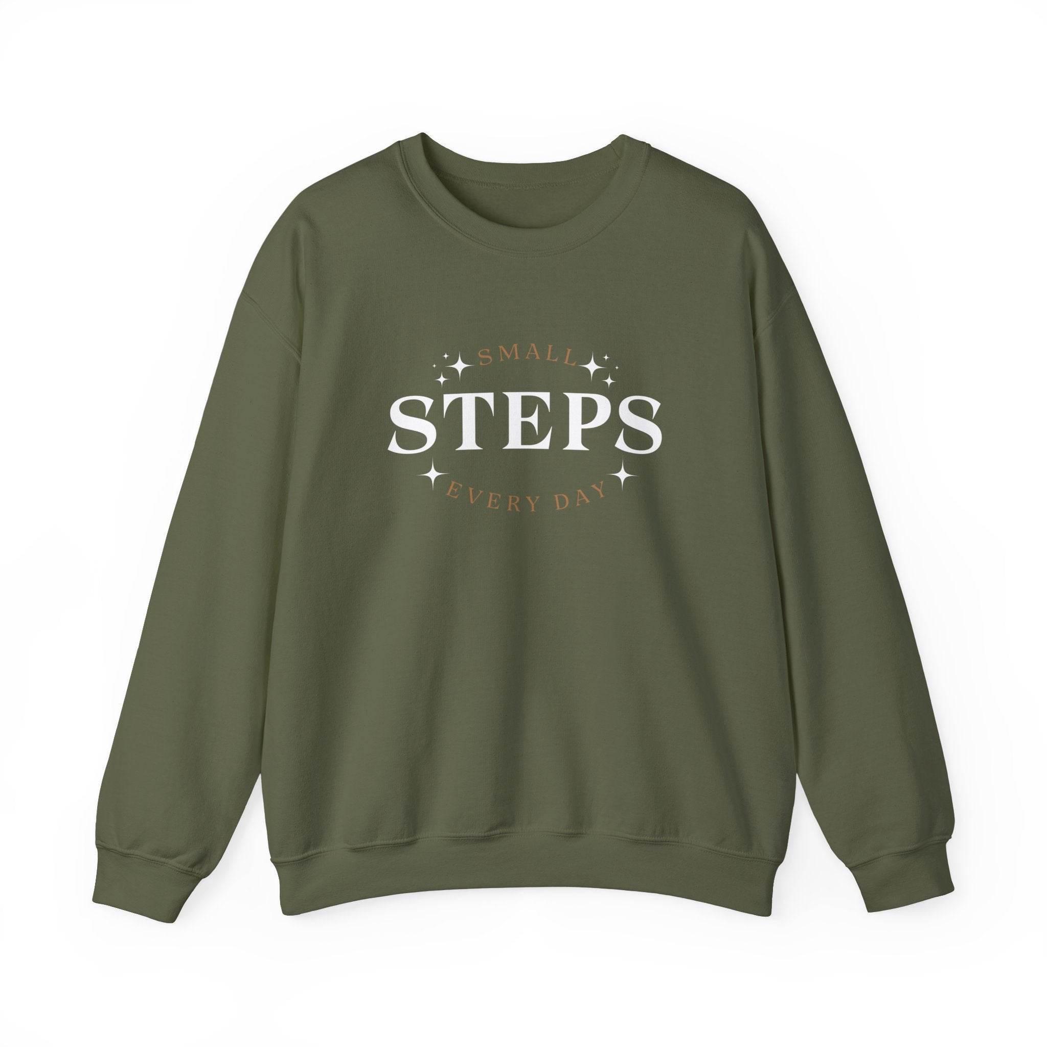 Small Steps Every Day Sweatshirt - FitLife - WellnessOasis
