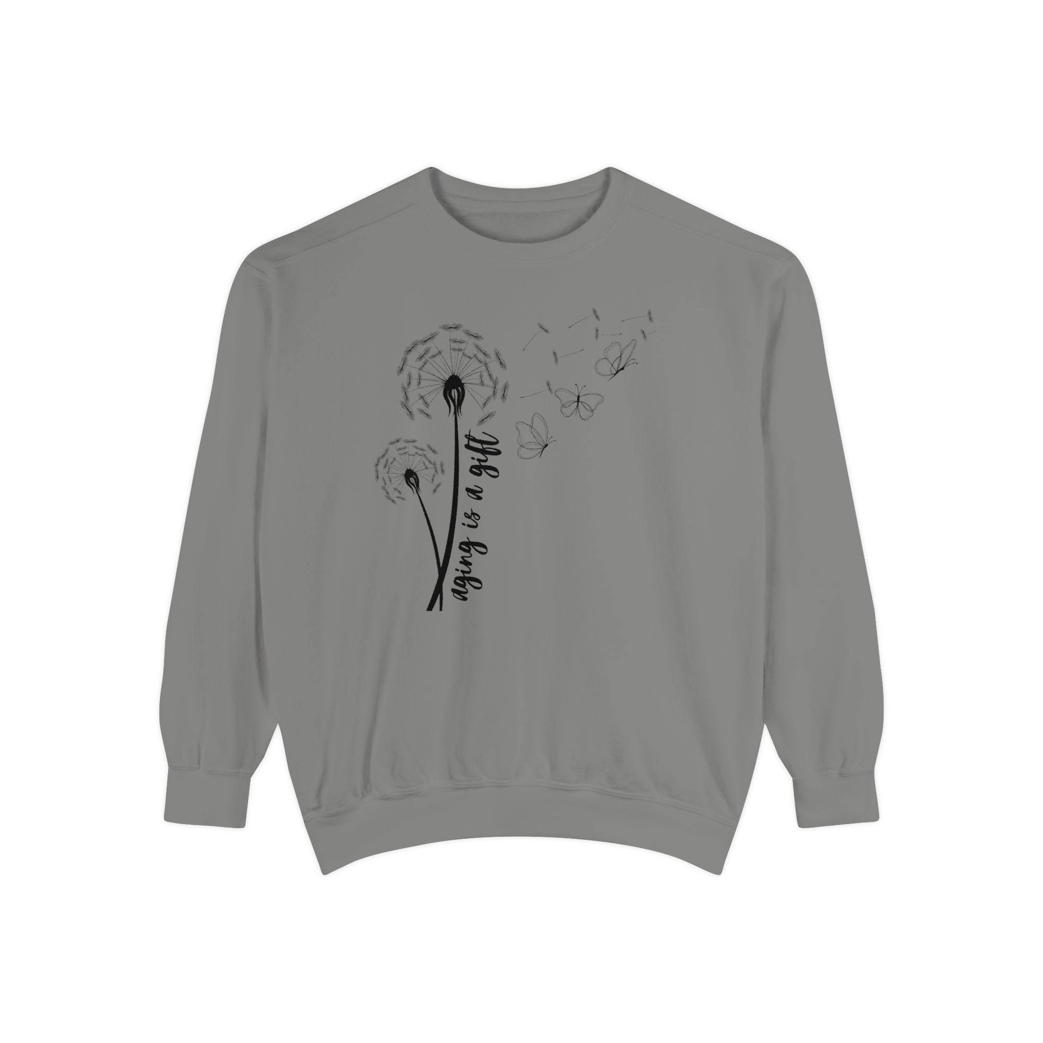 Sweatshirt Aging is a Gift - FitLife - WellnessOasis