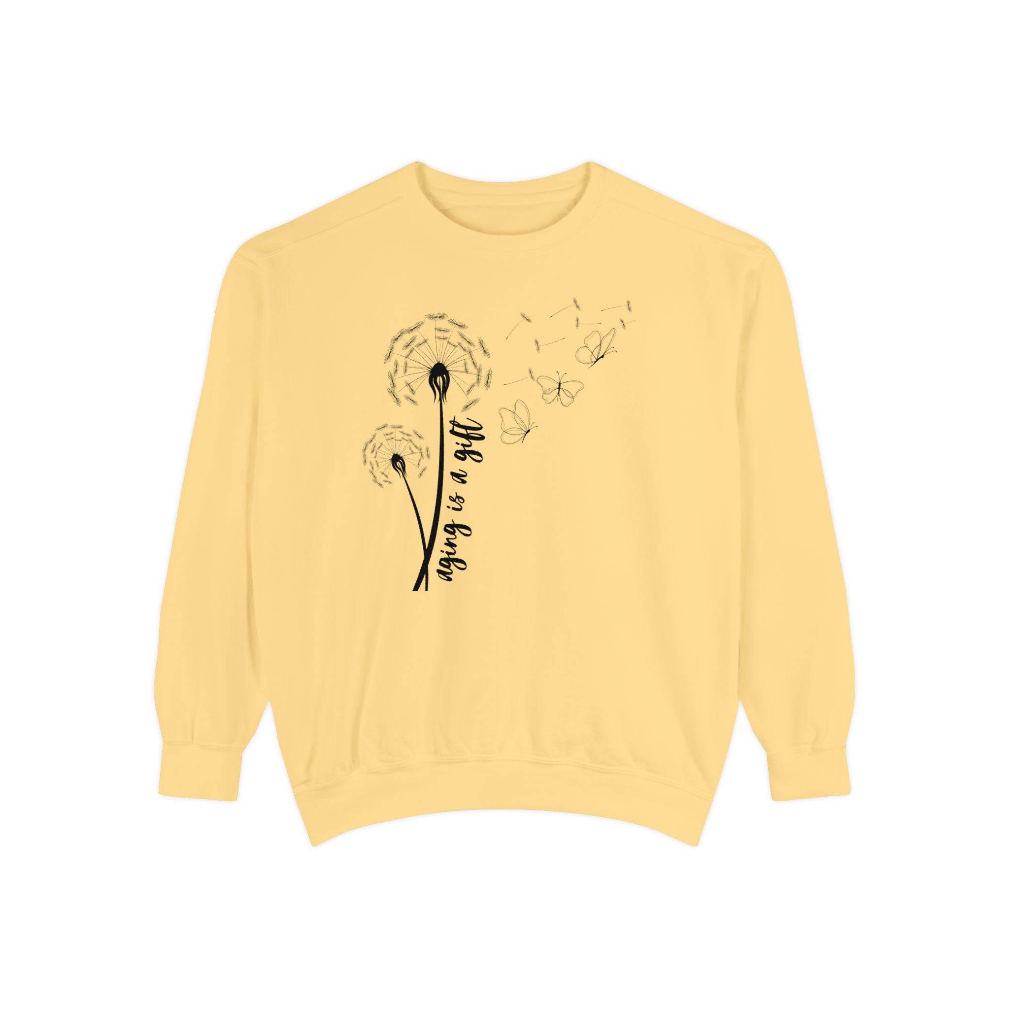 Sweatshirt Aging is a Gift - FitLife - WellnessOasis