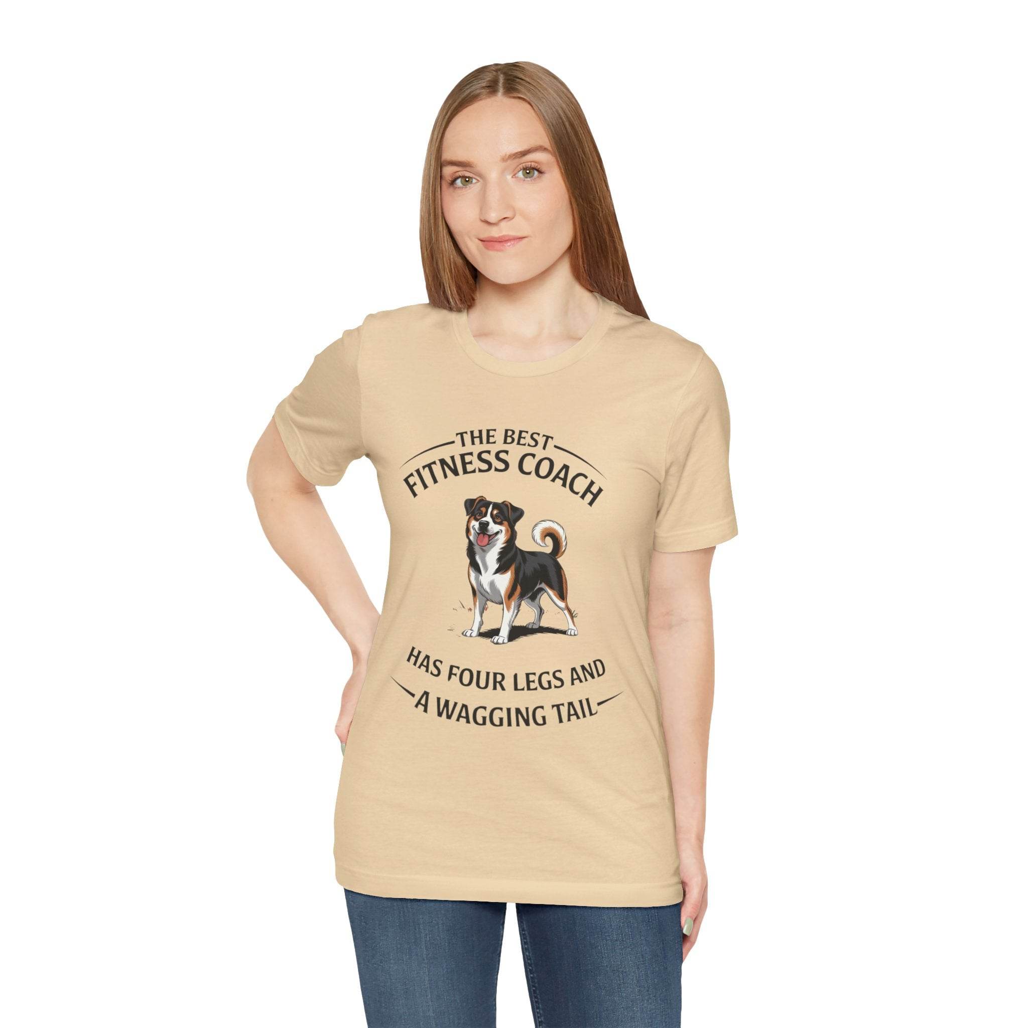 The Best Fitness Coach Tee - Perfect Gift for Dog Lovers - FitLife - WellnessOasis