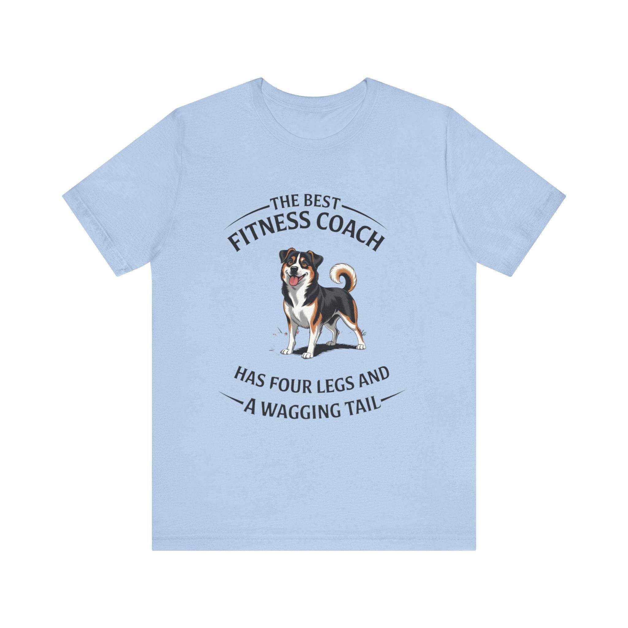 The Best Fitness Coach Tee - Perfect Gift for Dog Lovers - FitLife - WellnessOasis