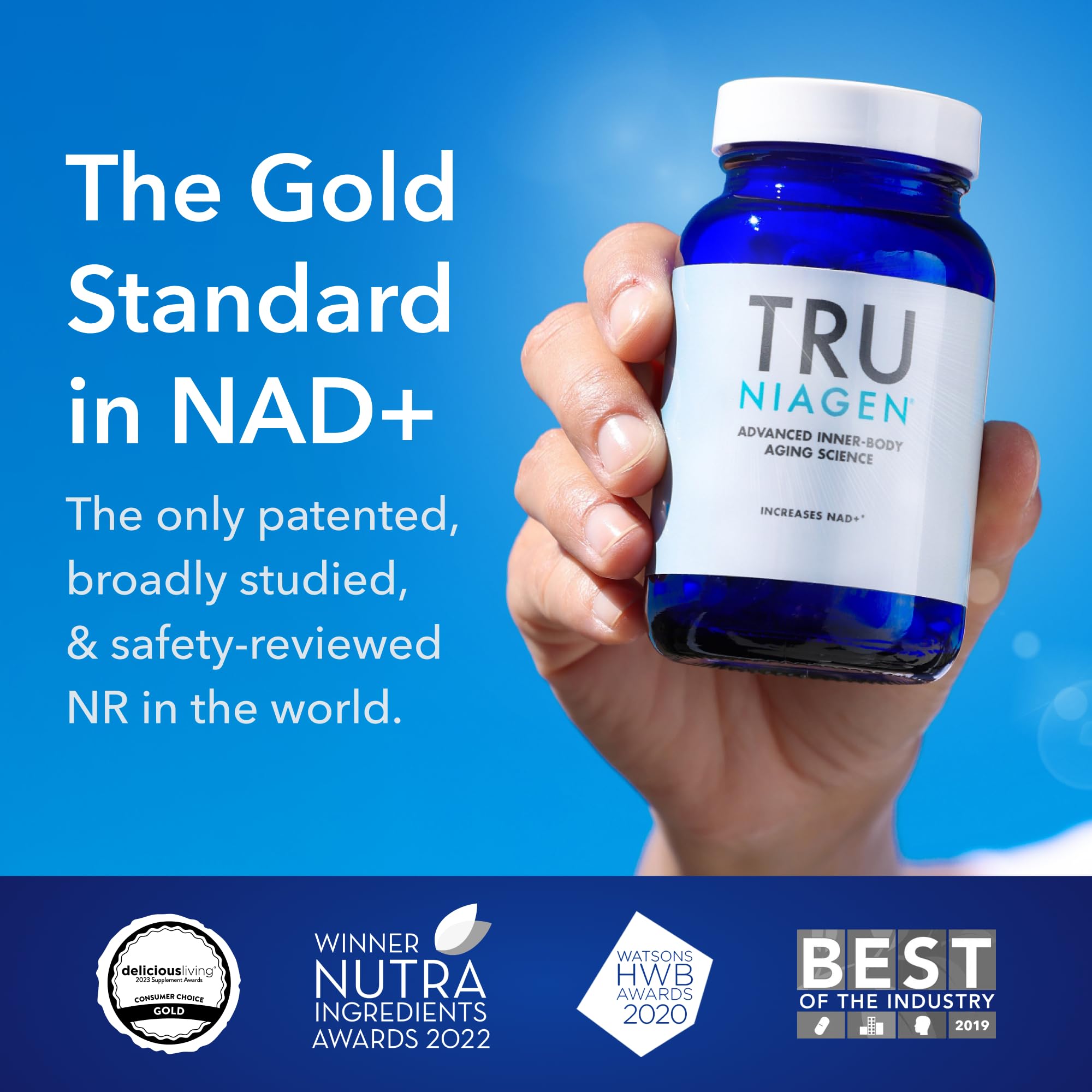 TRU NIAGEN NR NAD+ Supplement – Cellular Energy & Healthy Aging - FitLife - WellnessOasis