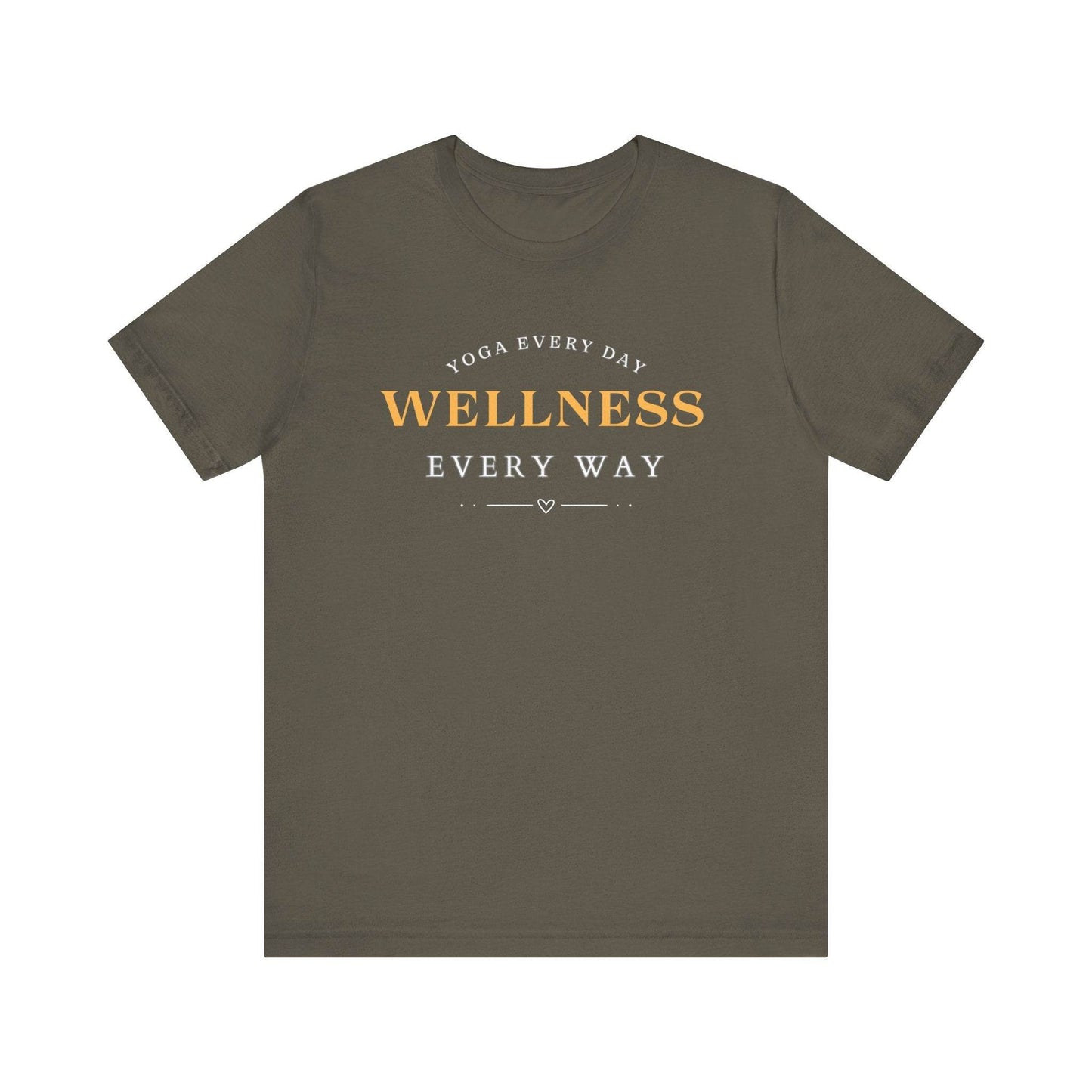 Yoga T-shirt - FitLife - WellnessOasis
