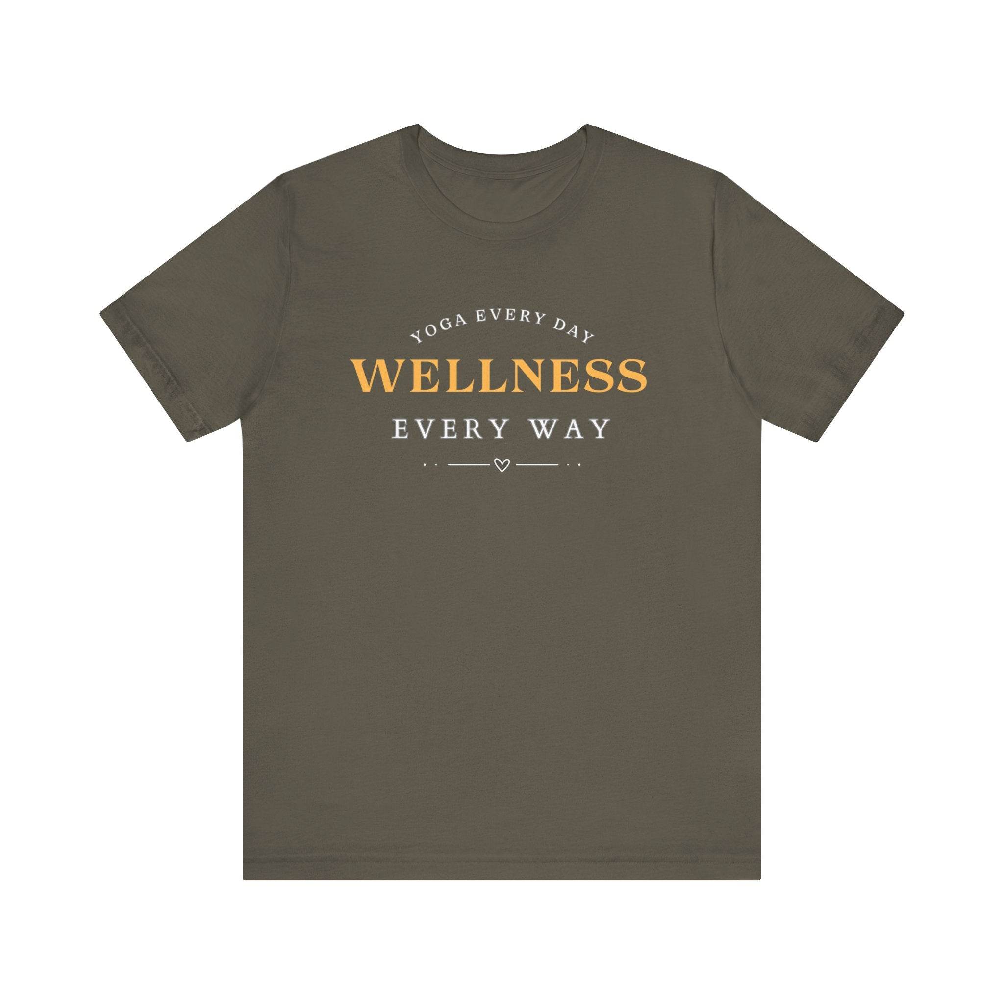 Yoga T-shirt - FitLife - WellnessOasis