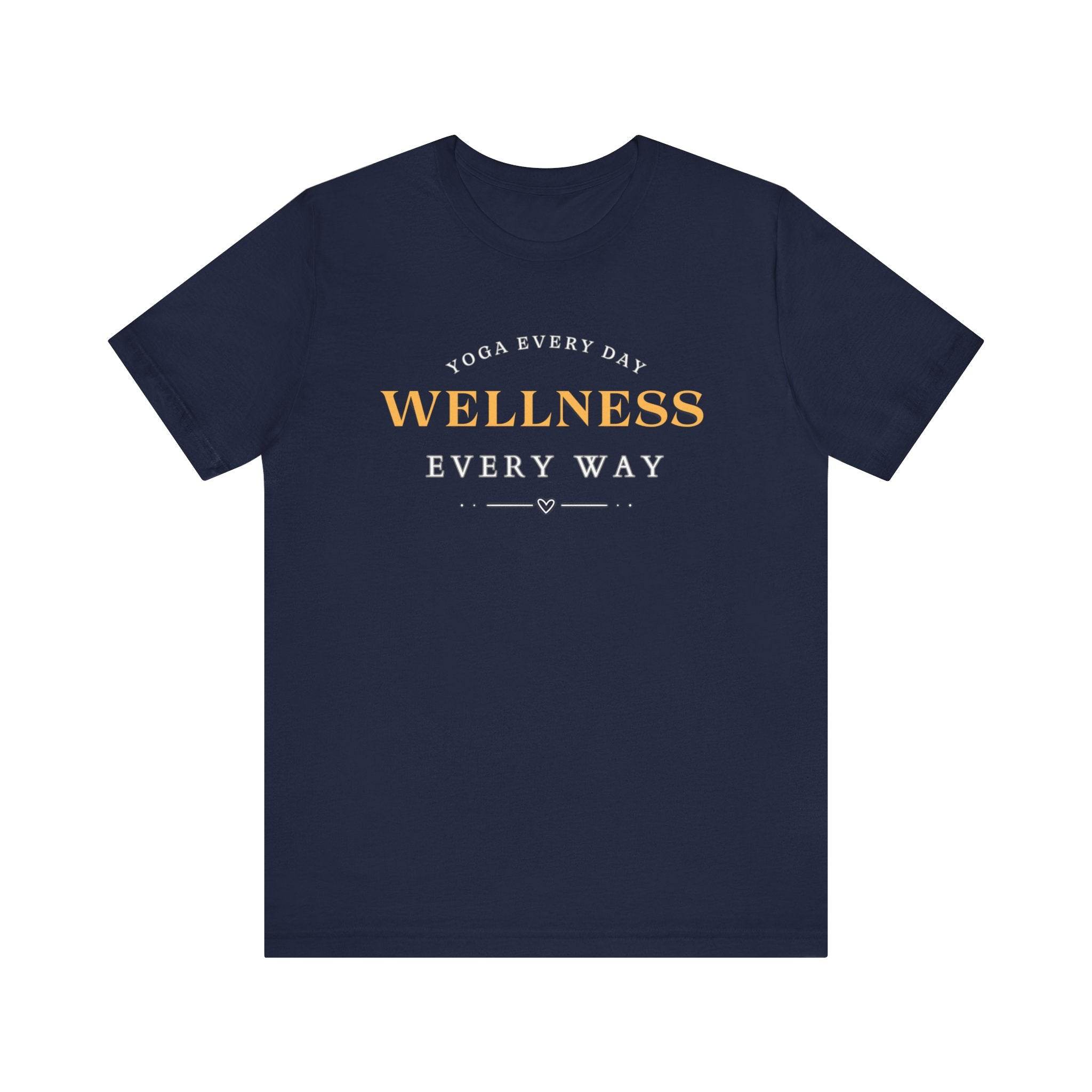 Yoga T-shirt - FitLife - WellnessOasis