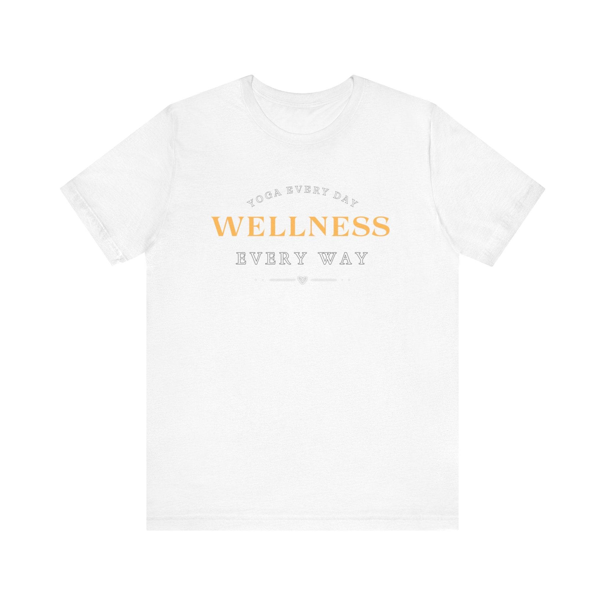 Yoga T-shirt - FitLife - WellnessOasis