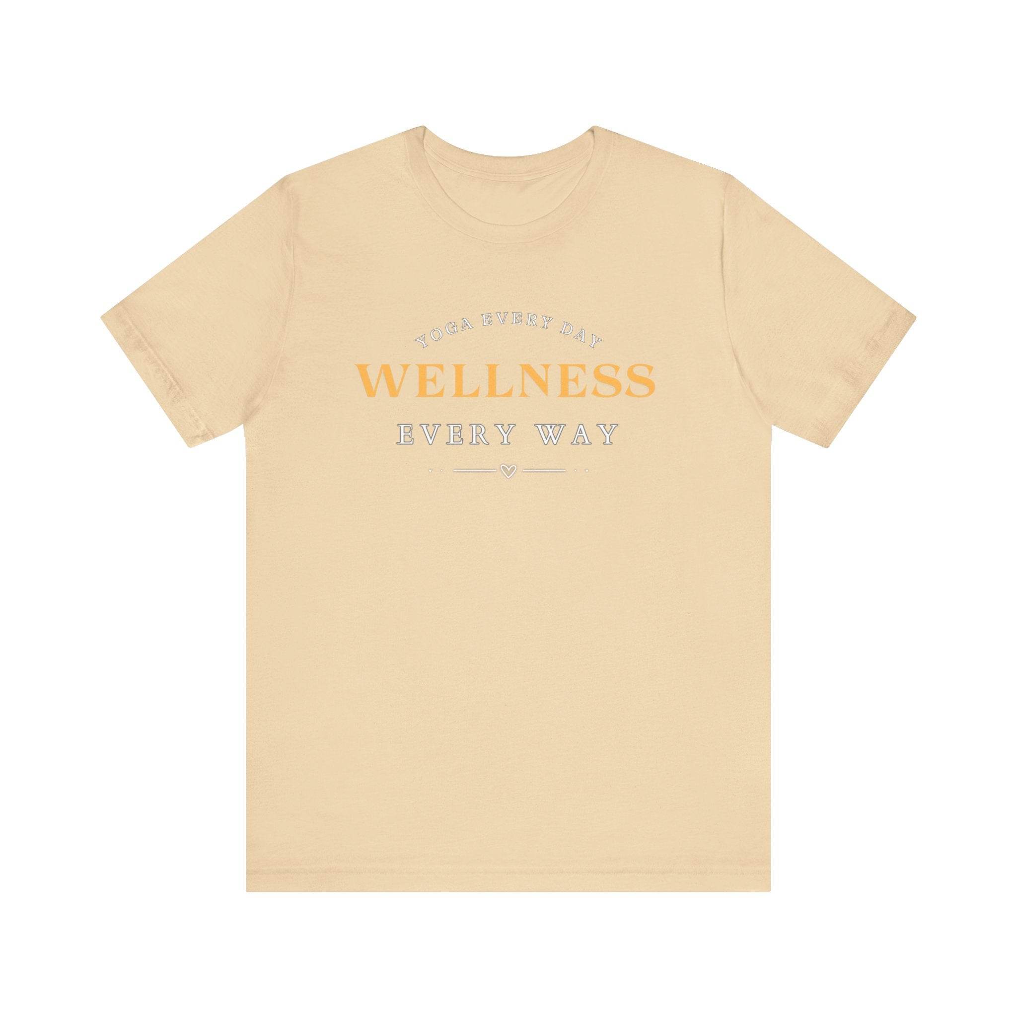 Yoga T-shirt - FitLife - WellnessOasis