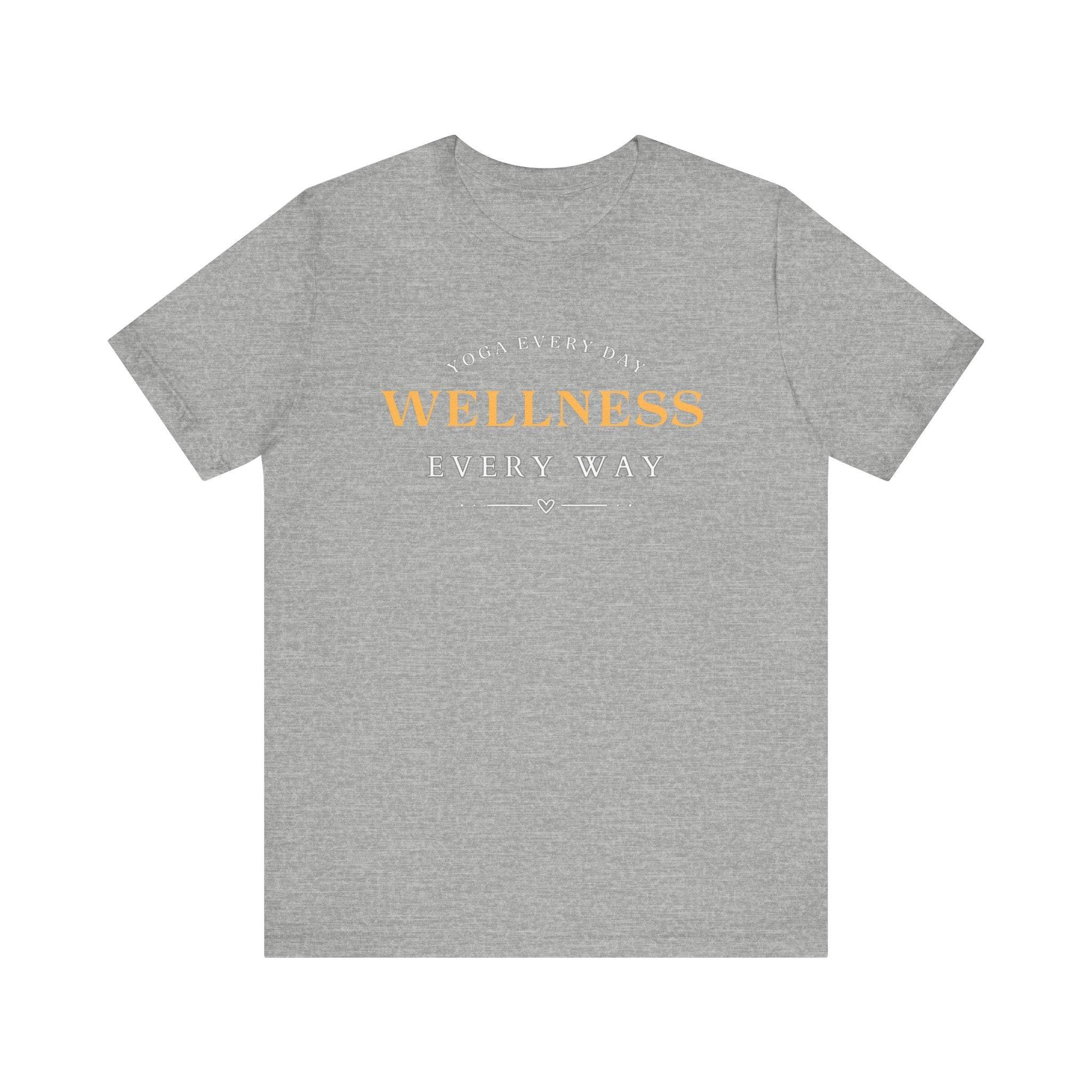 Yoga T-shirt - FitLife - WellnessOasis