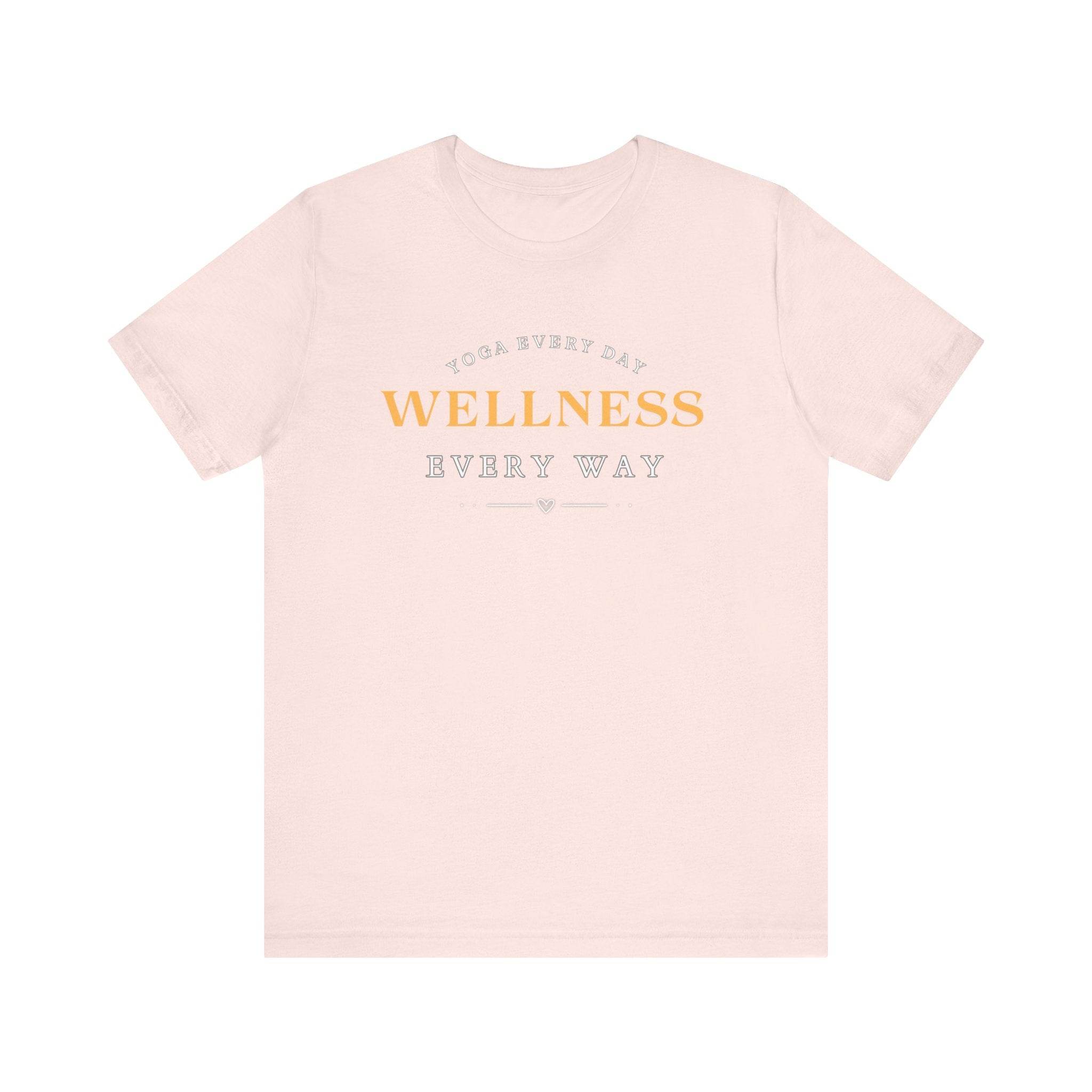Yoga T-shirt - FitLife - WellnessOasis